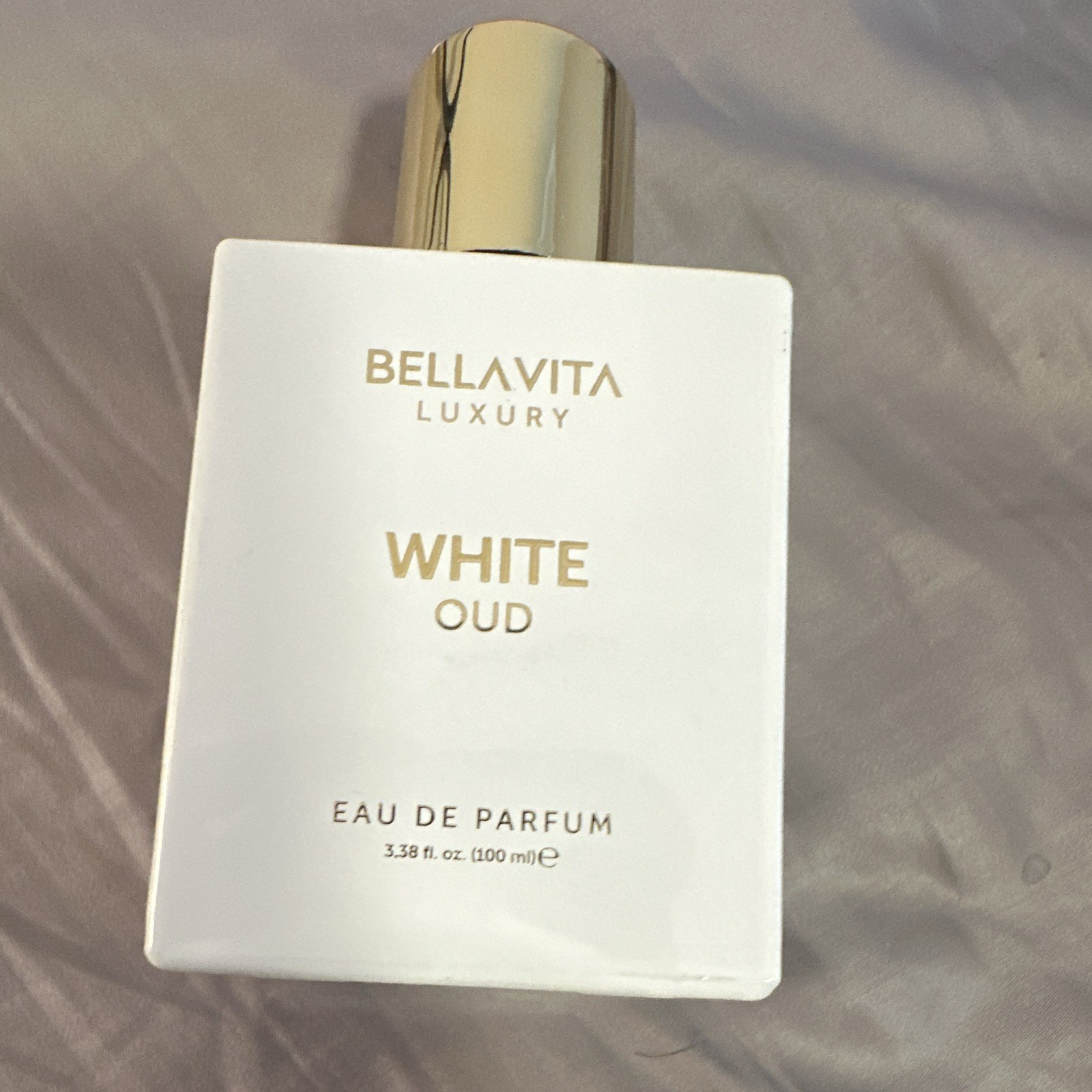 Bellavita Luxury White Oud Eau de Parfum Spray, 3.38 fl oz / 100 ml