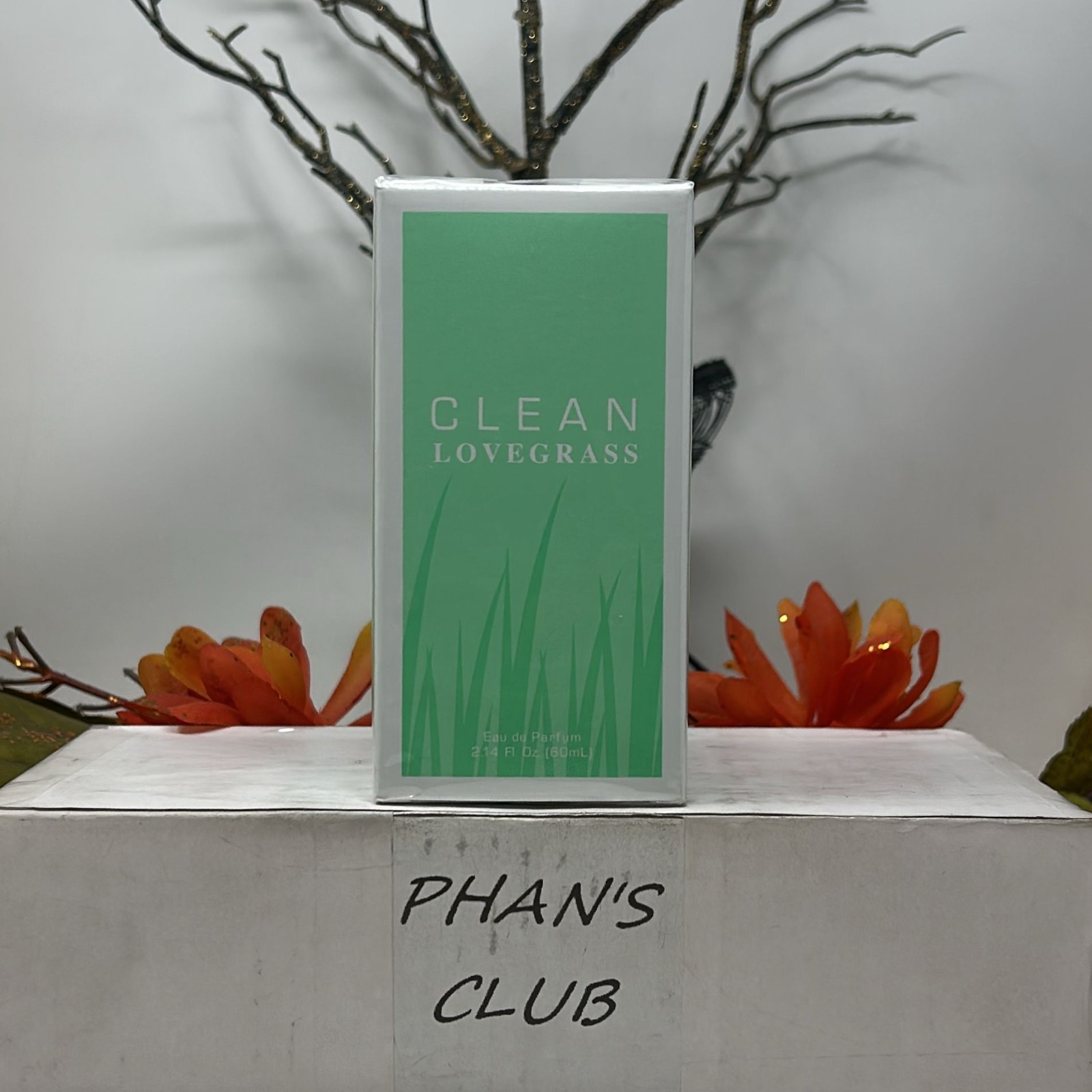 Clean Lovegrass 2.14oz Eau de Parfum Woody Aromatic Perfume for Women