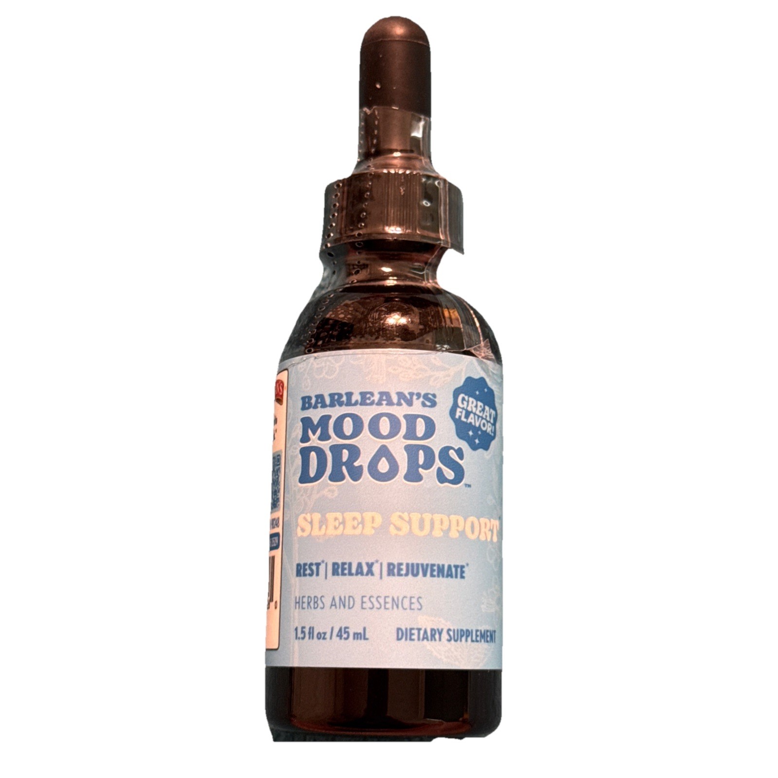 Barlean’s Mood Drops to Sleep Sleep Aid Aromatherapy 1.5 fl oz Herbs Essences