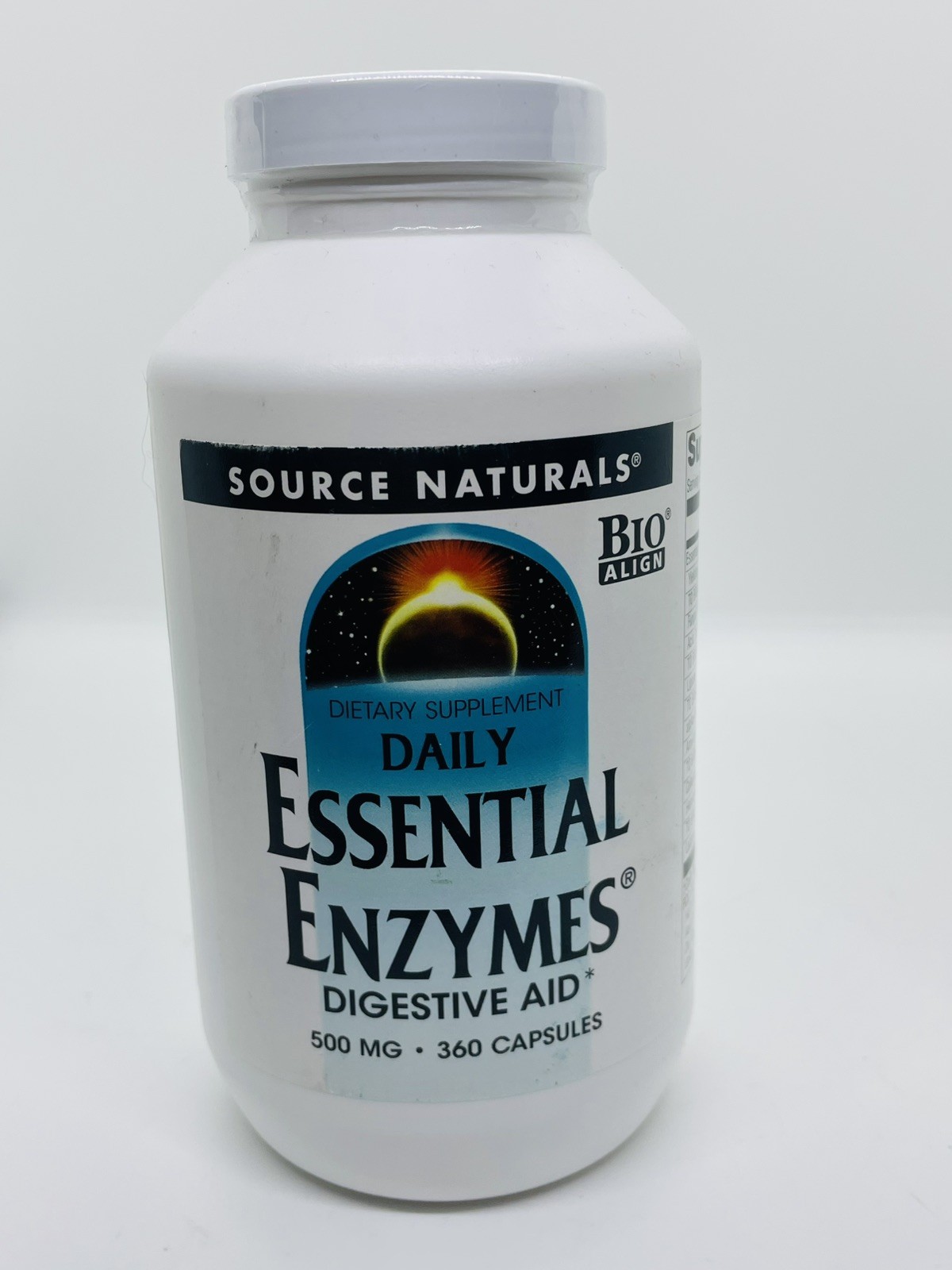 Source Naturals Daily Essential Enzymes, Digestive Aid, 500 mg, 360 Capsules