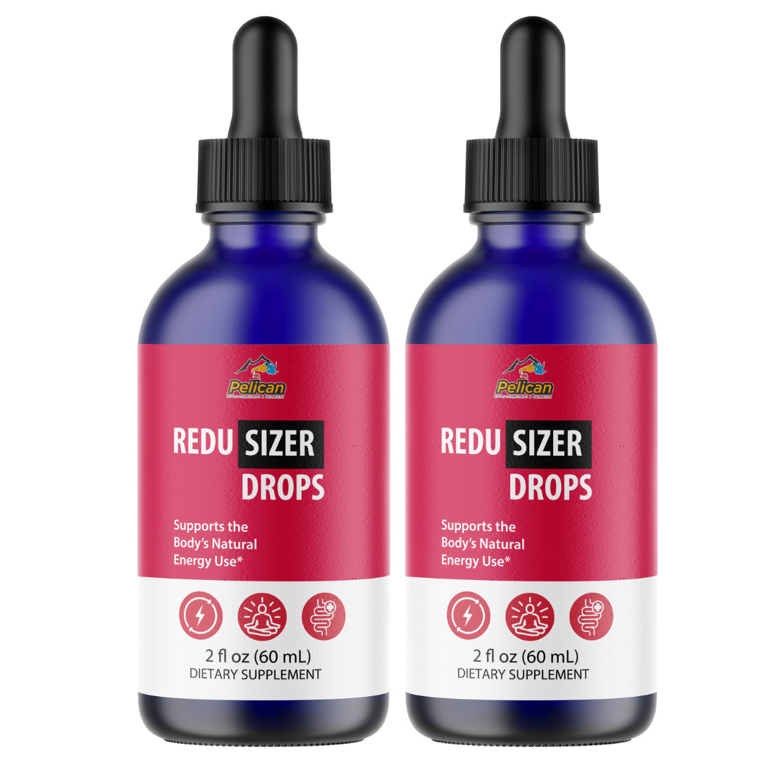 Redu Sizer Drops-Amino Diet Drops-Keto & Weight Support-2 Bottles 120ml (2fl oz)