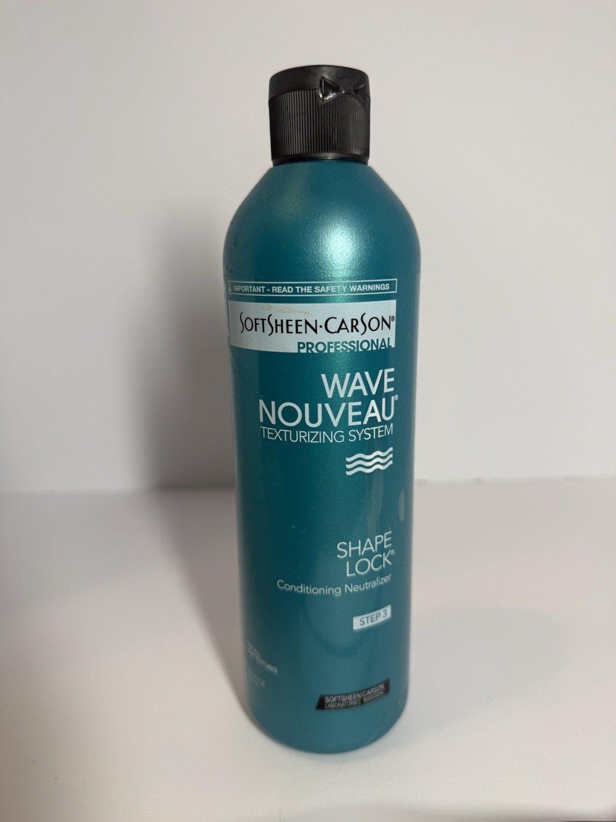 SoftSheen Carson Wave Nouveau Shape Lock Step 3 Neutralizer 16.9 oz NEW