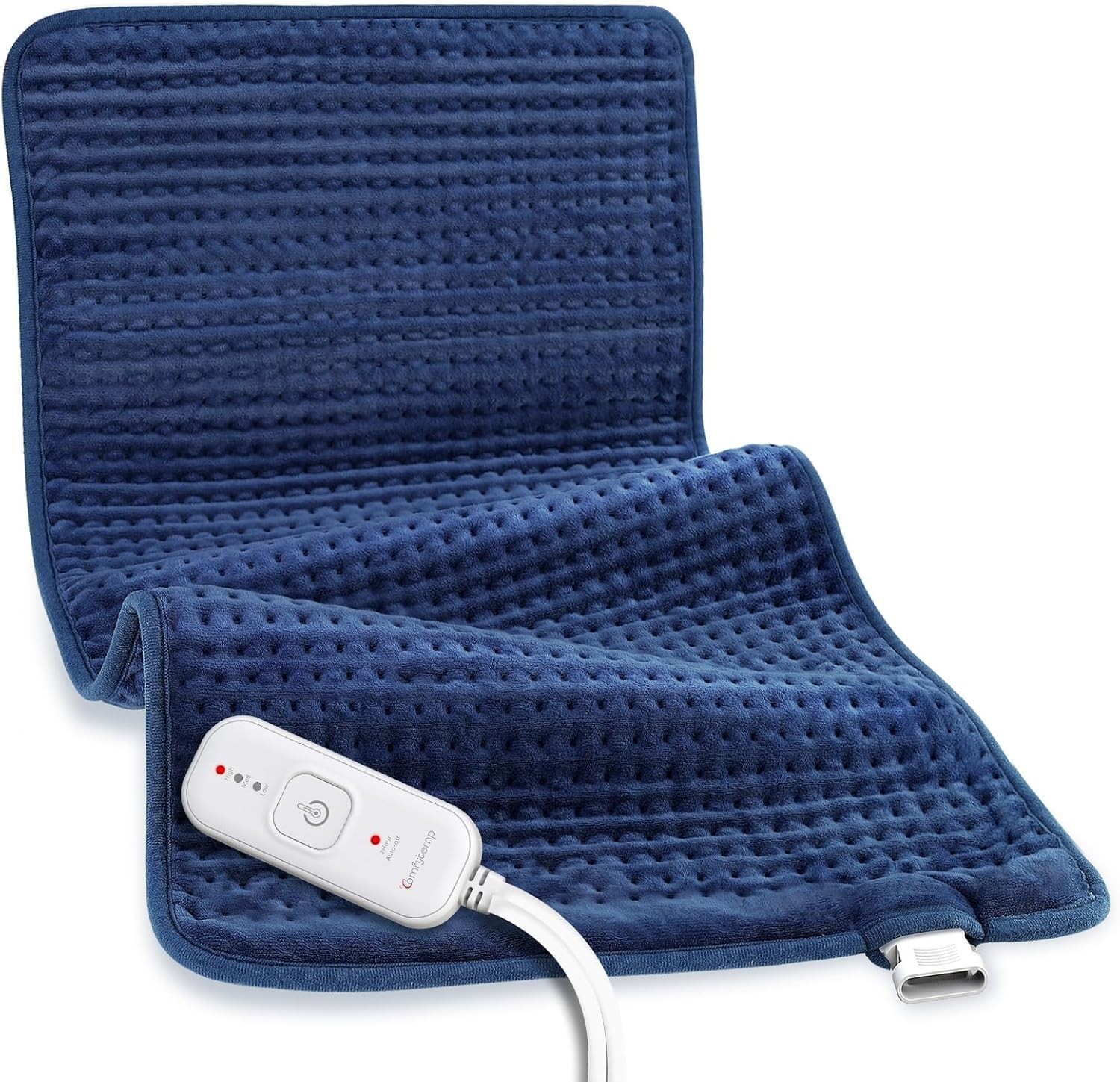Extra Large Heating Pad for Back & Period, 33”x 17” King Size, FSA Eligible…