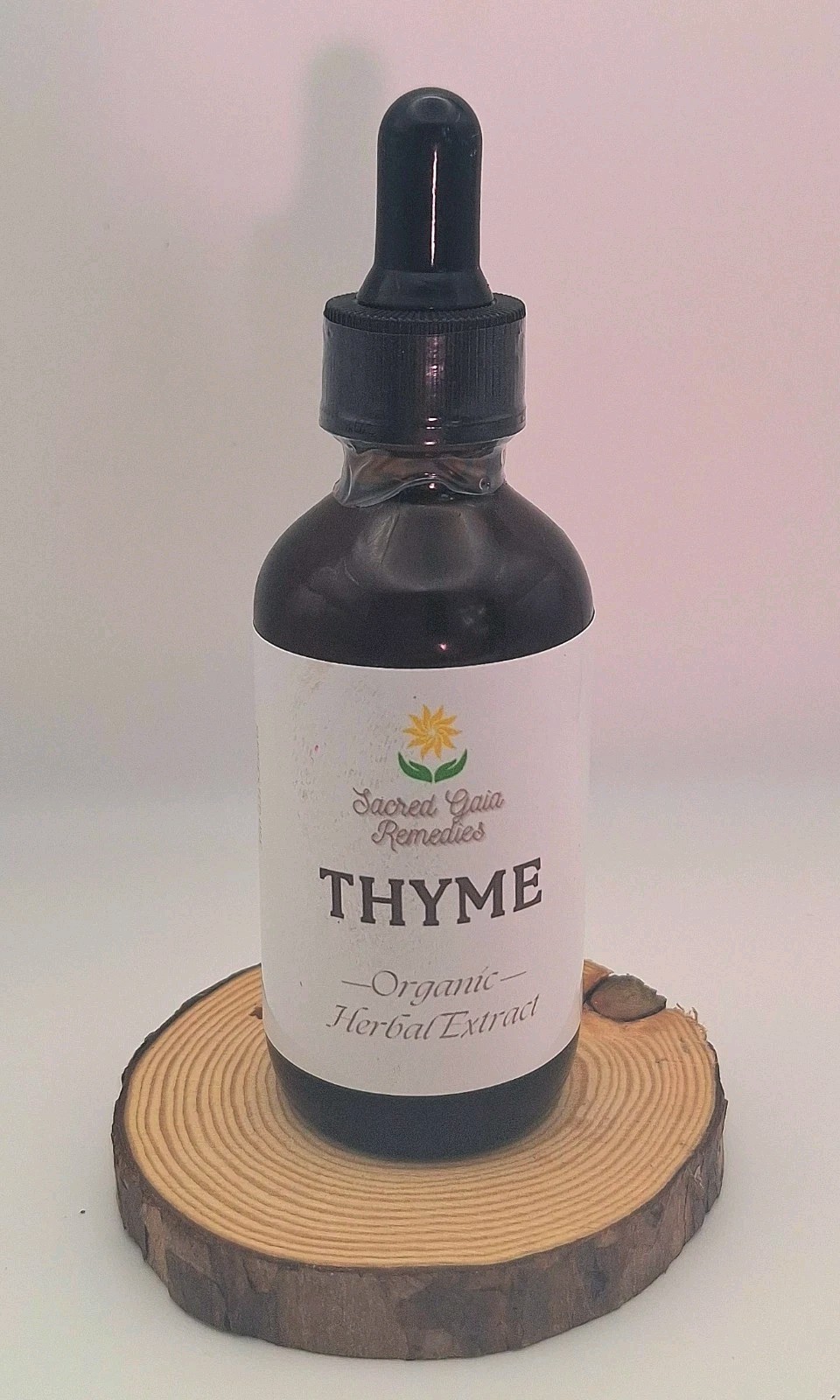 Thyme Tincture, Respiratory Care, Antiviral, Organic Fresh Herbal Extract