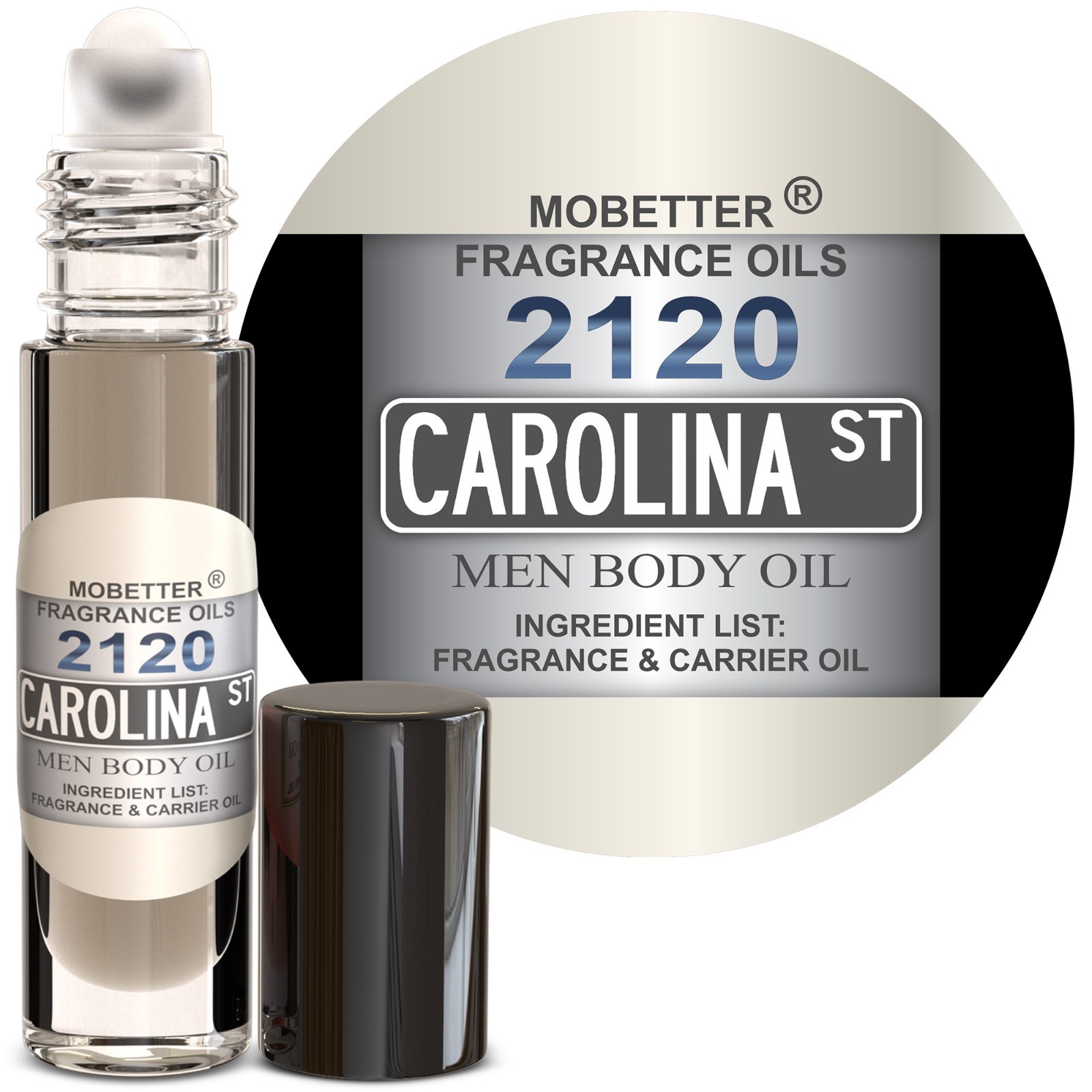 MOBETTER FRAGRANCE OILS 2120 Carolina Street Men Perfume Body Oil