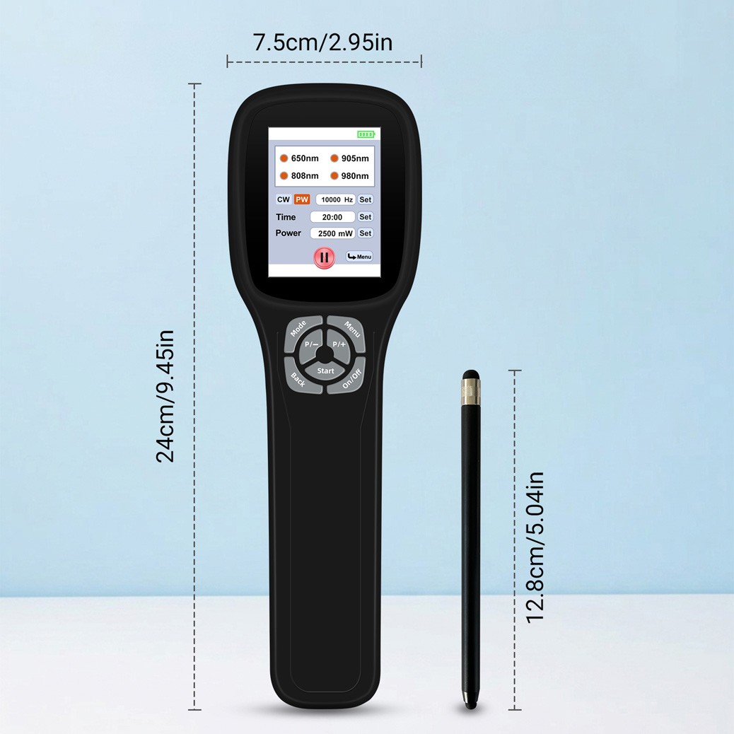Portable Cold Laser Therapy for Pain Relief Sports Injury Muscle Healing 2500mW