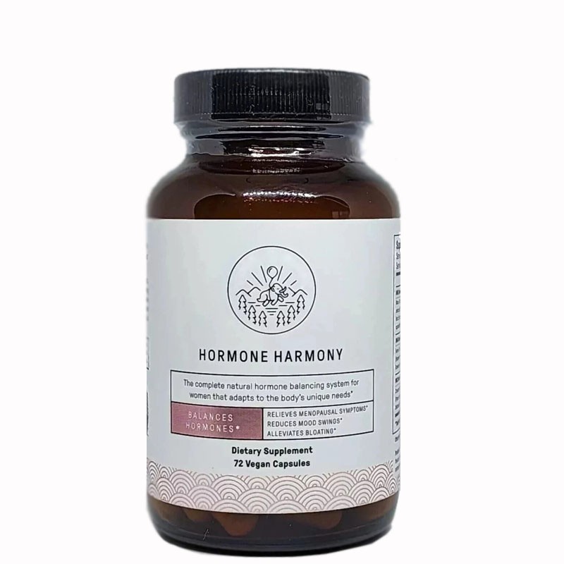 Happy Mammoth Hormone Harmony Organic Hormonal Aid for Women 72 Capsules