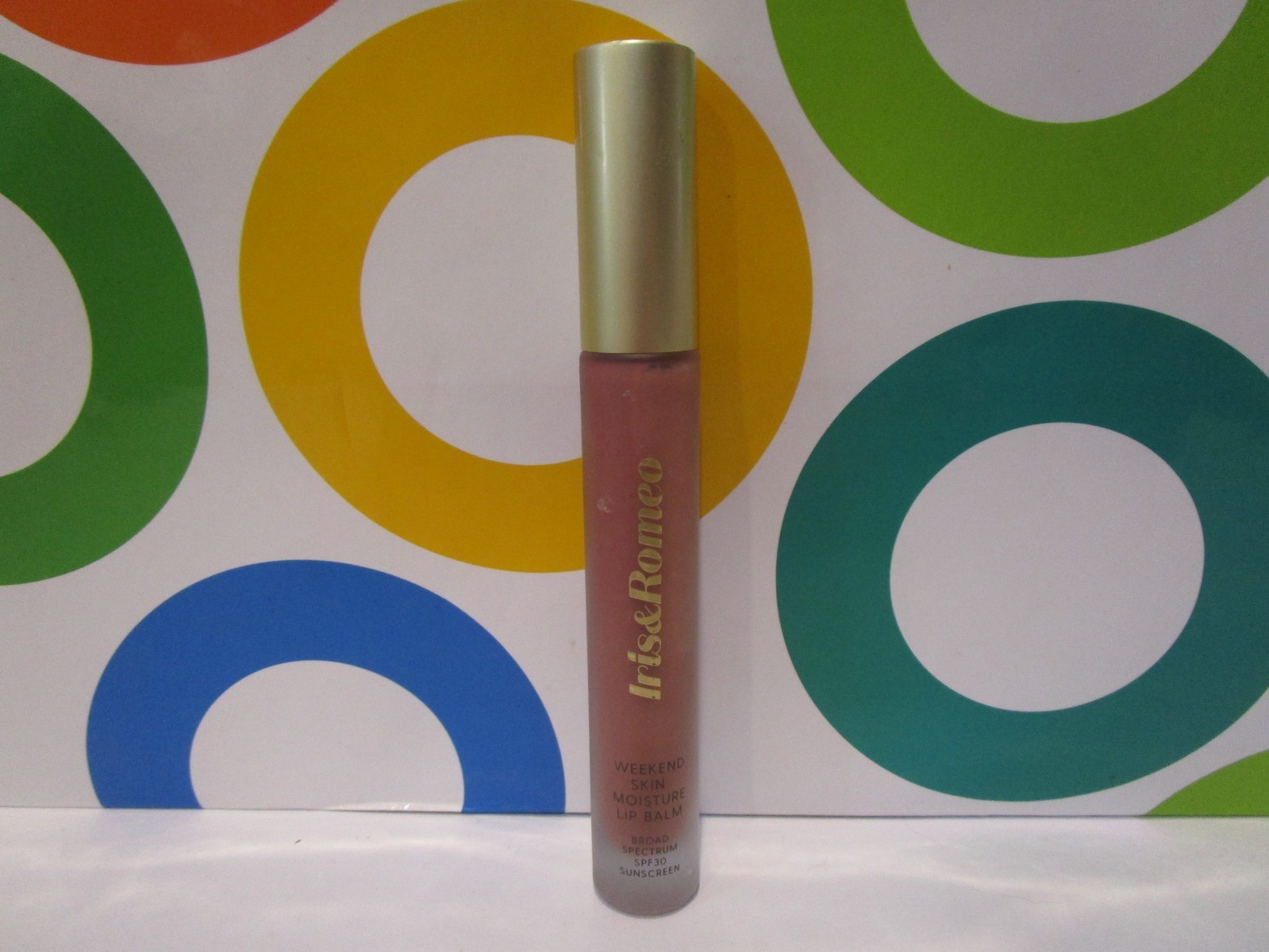 IRIS & ROMEO ~ WEEKEND SKIN MOISTURE LIP BALM ~ DAWN ~ 0.22 OZ