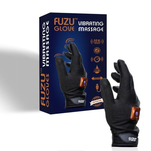Fuzu Vibrating Powerful Massage Glove Waterproof Full Body Hand Massager