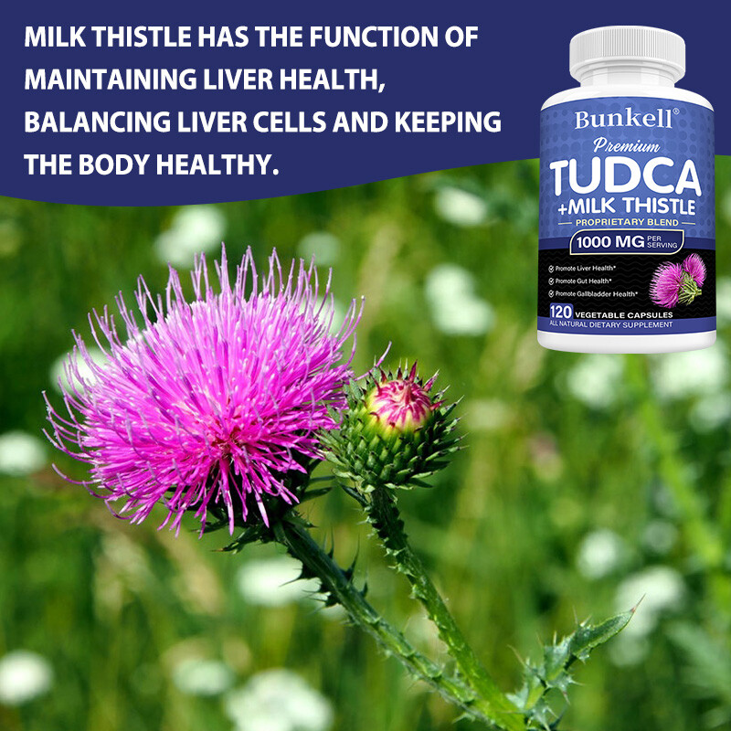 Premium TUDCA Liver Support Supplement 1000mg – Liver Detox and Cleanse