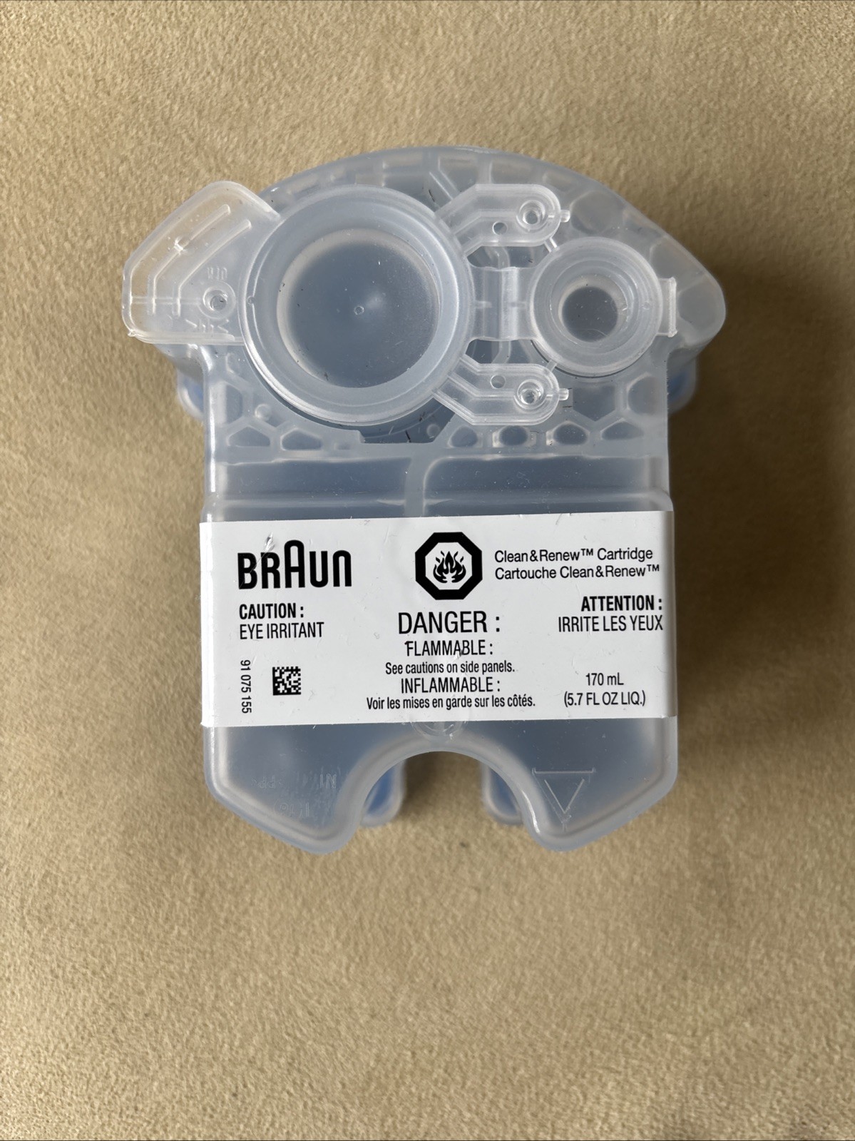 Braun Syncro Shaver System Clean And Renew Refill Cartridges, CCR2, 1 Cartridge