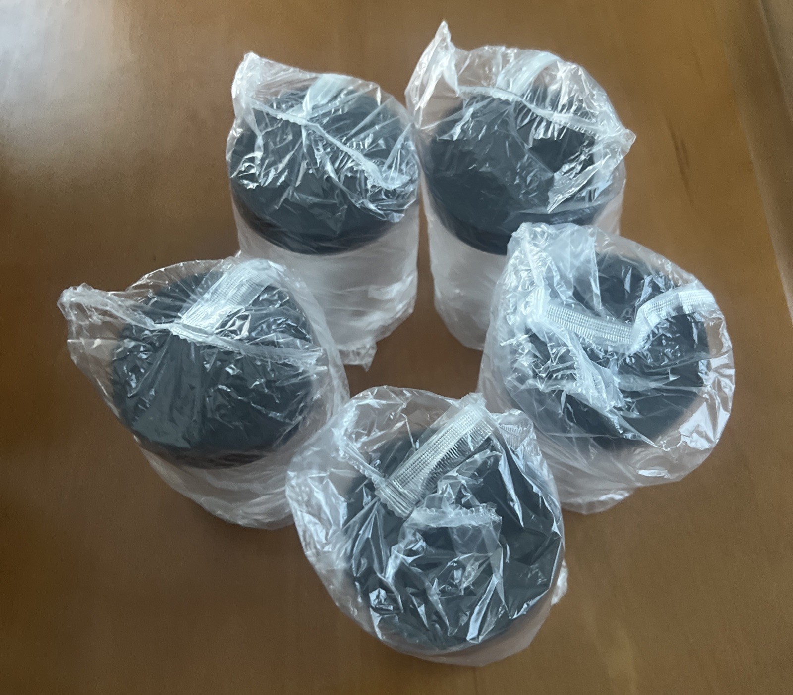 5 Pack 4 oz Clear Plastic Jars with Lids – Small Containers for lotion