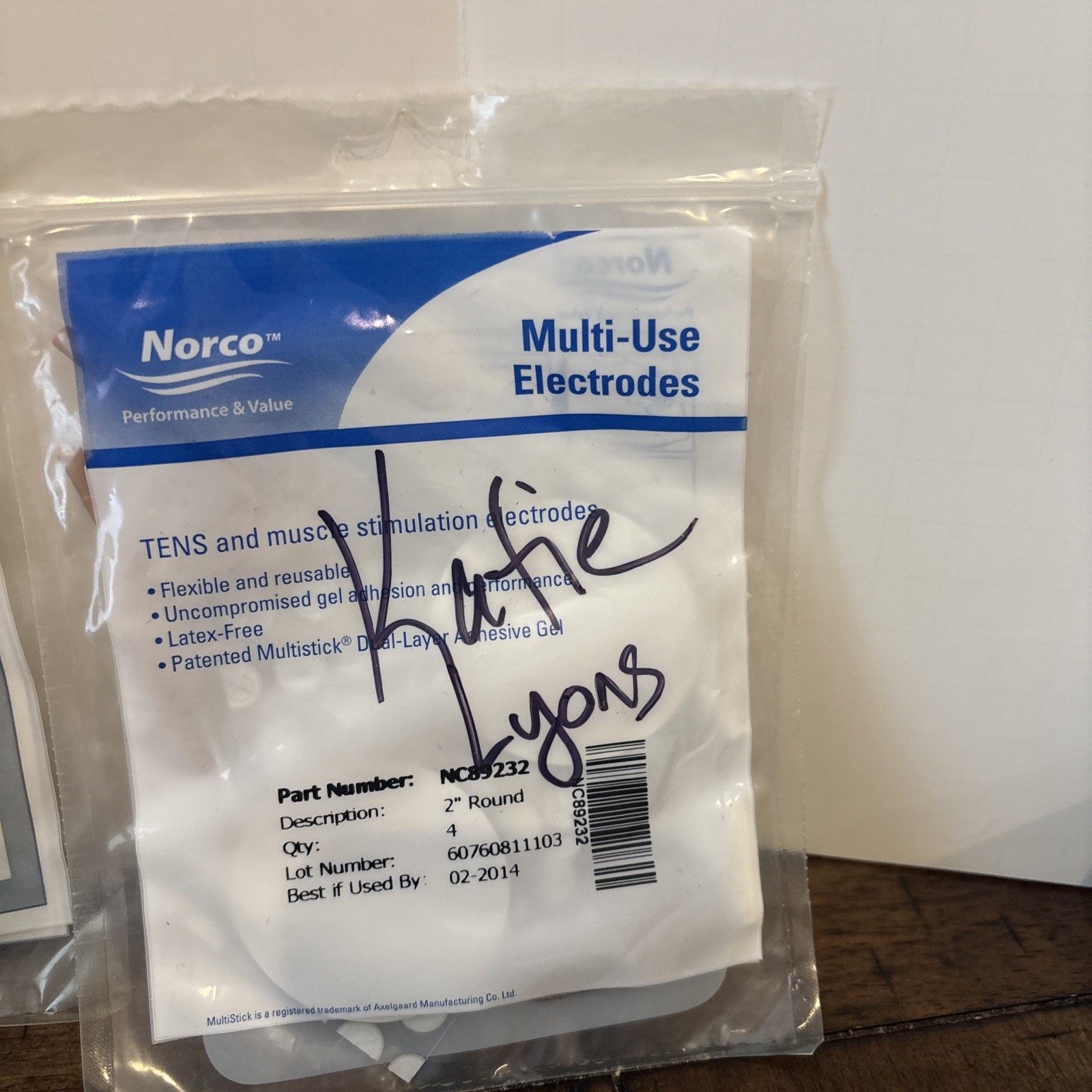 TENS 3000 & Opened Expired Electrodes
