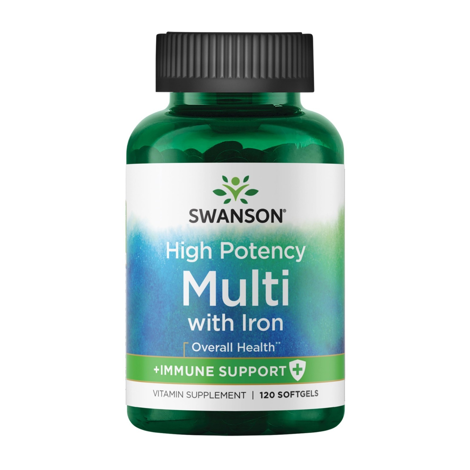 High Potency Multivitamin Supplement, 120 Softgels for Energy & Wellness