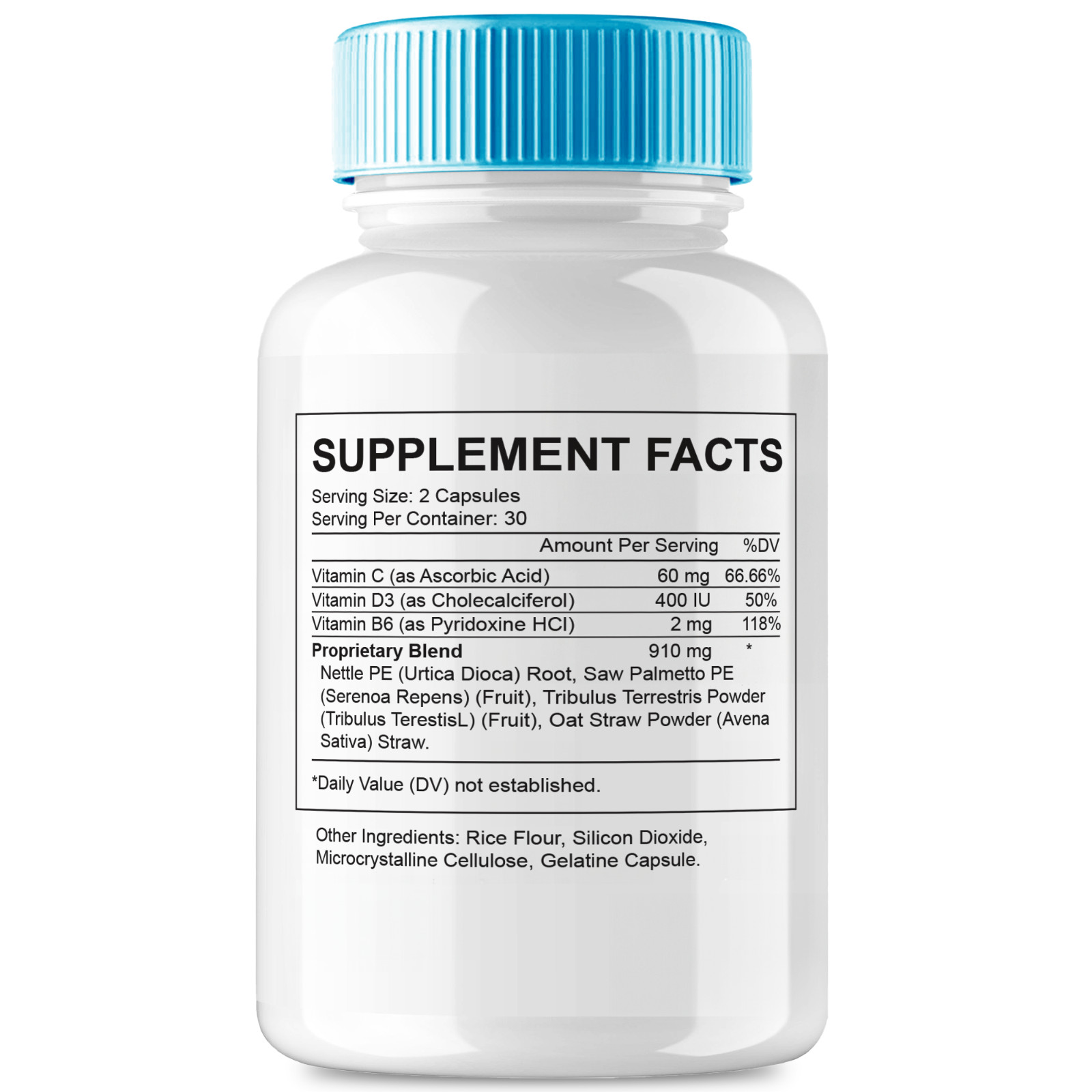 Vitalflow Prostate Support Supplement Pills 120 Capsules (2 Pack)