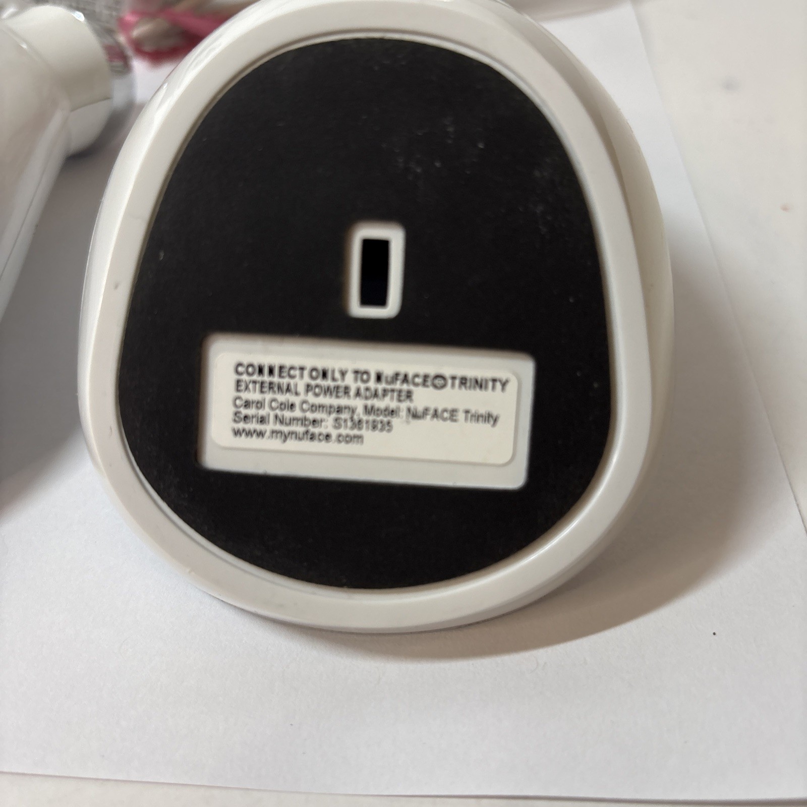 NuFace Pro Trinity Facial Toning Device Charging Stand Pre-Owned