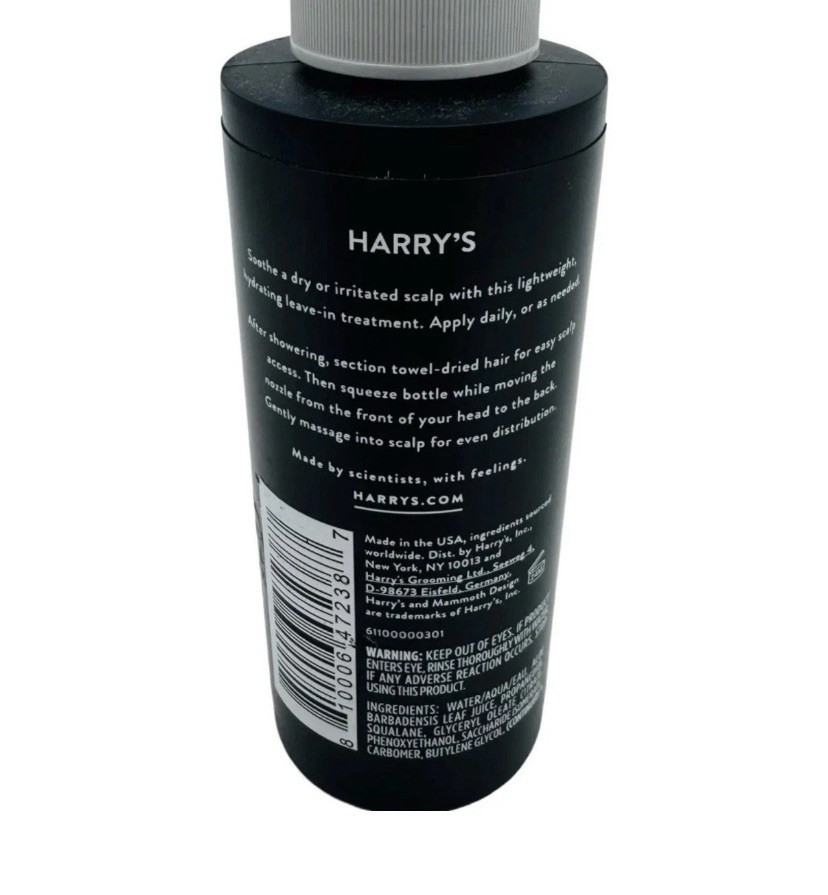 Harry’s Scalp Cream, 2 Pack, 4 oz (118 mL) Each, Soothes & Hydrates