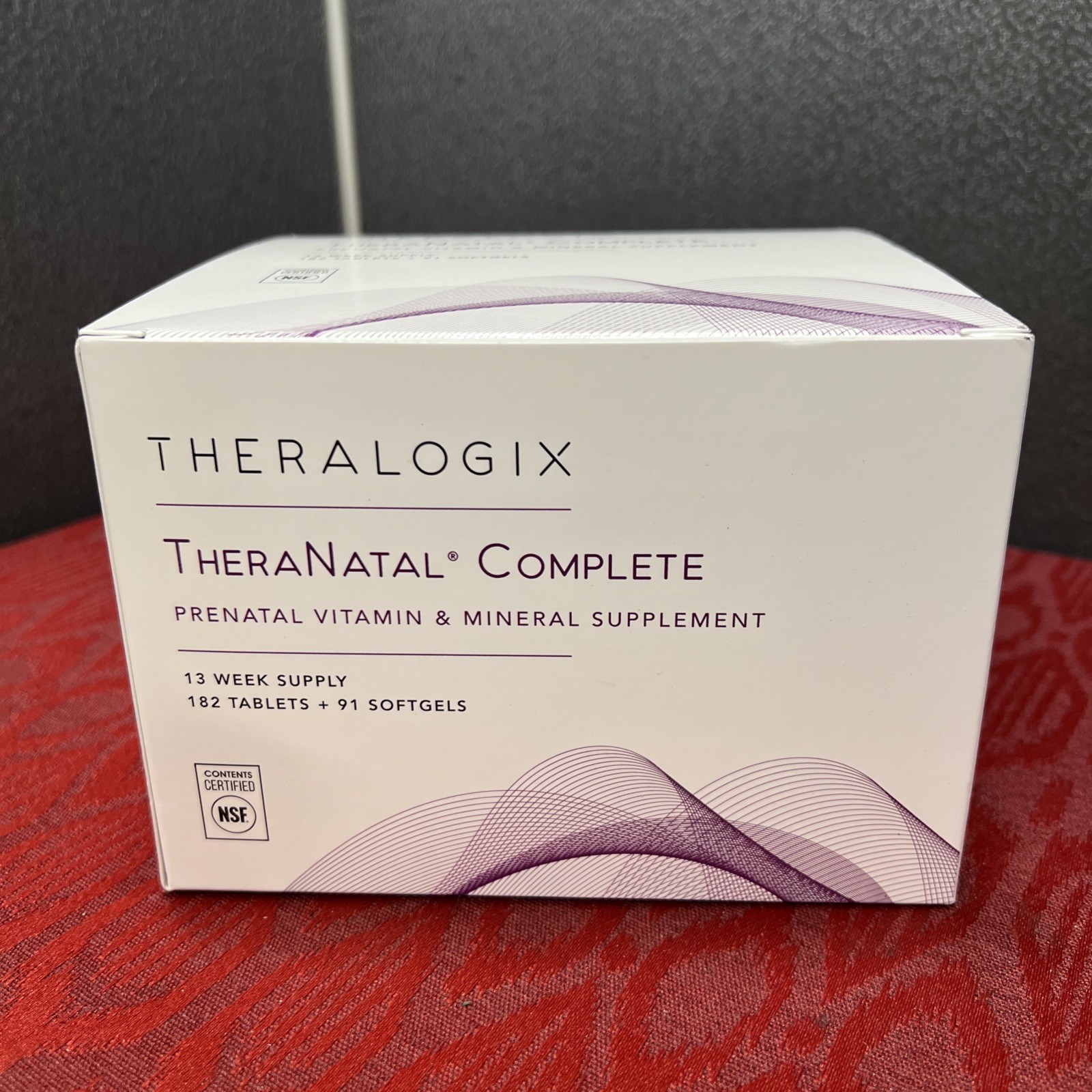 Theralogix TheraNatal Complete Prenatal Vitamin Supplement – 13 Week Supply