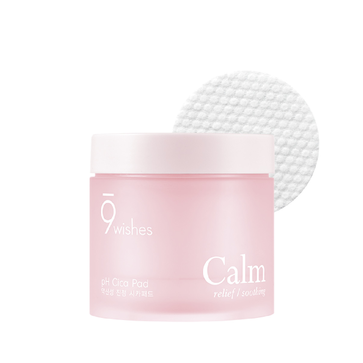 9wishes pH Calm Cica Pad 70ea 135g (4.76oz)