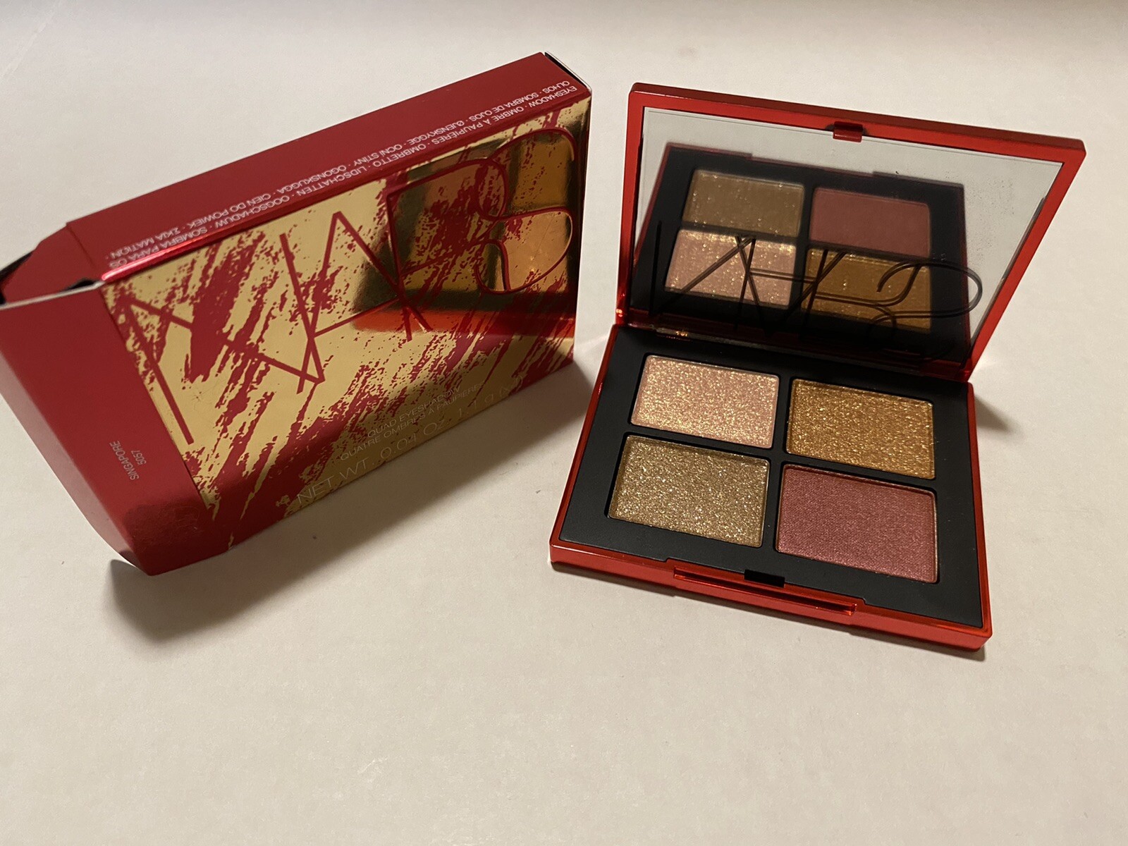 “Nars” Quad Eyeshadow Palette SINGAPORE Limited Edition 100% Authentic NIB