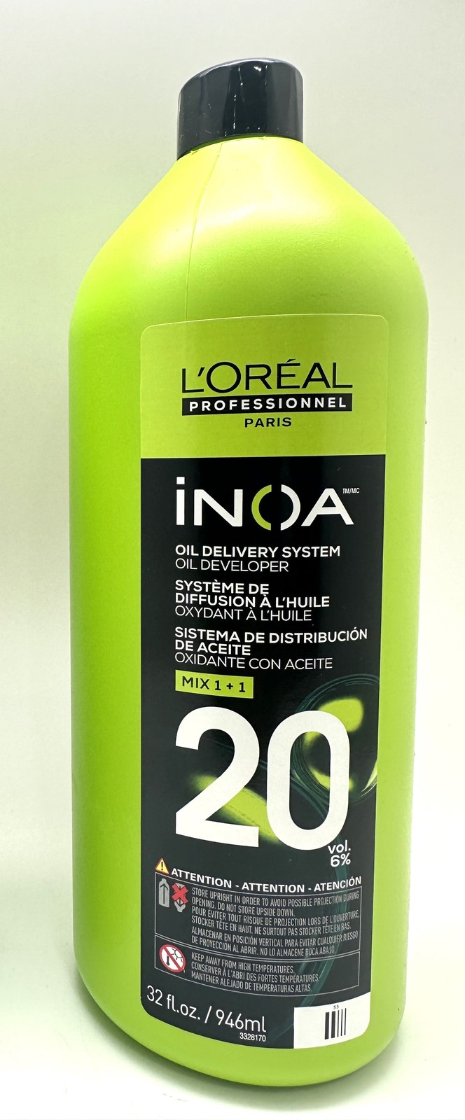 Loreal Inoa Rich Developer 20 Volume 32 oz NEW Pack