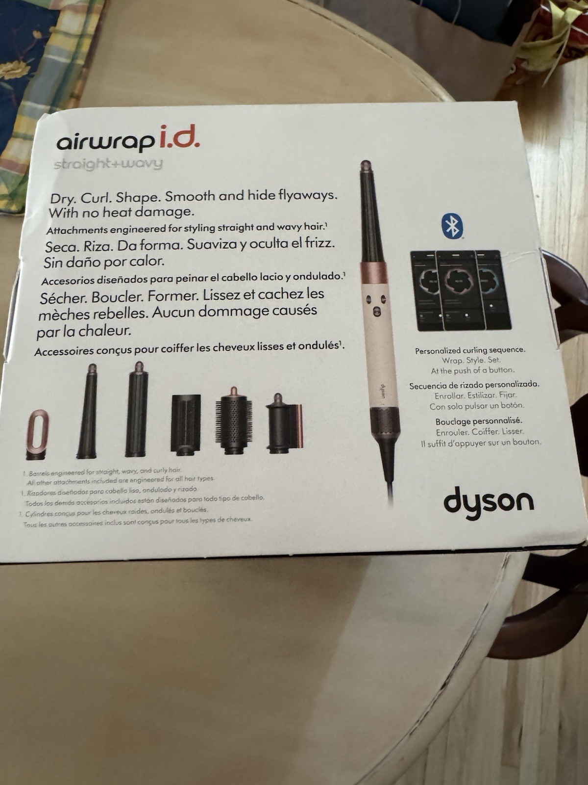 *NEW* Dyson Airwrap i.d. 6-in-1 Smart Multi-Styler Dryer Ceramic Pink/Rose Gold