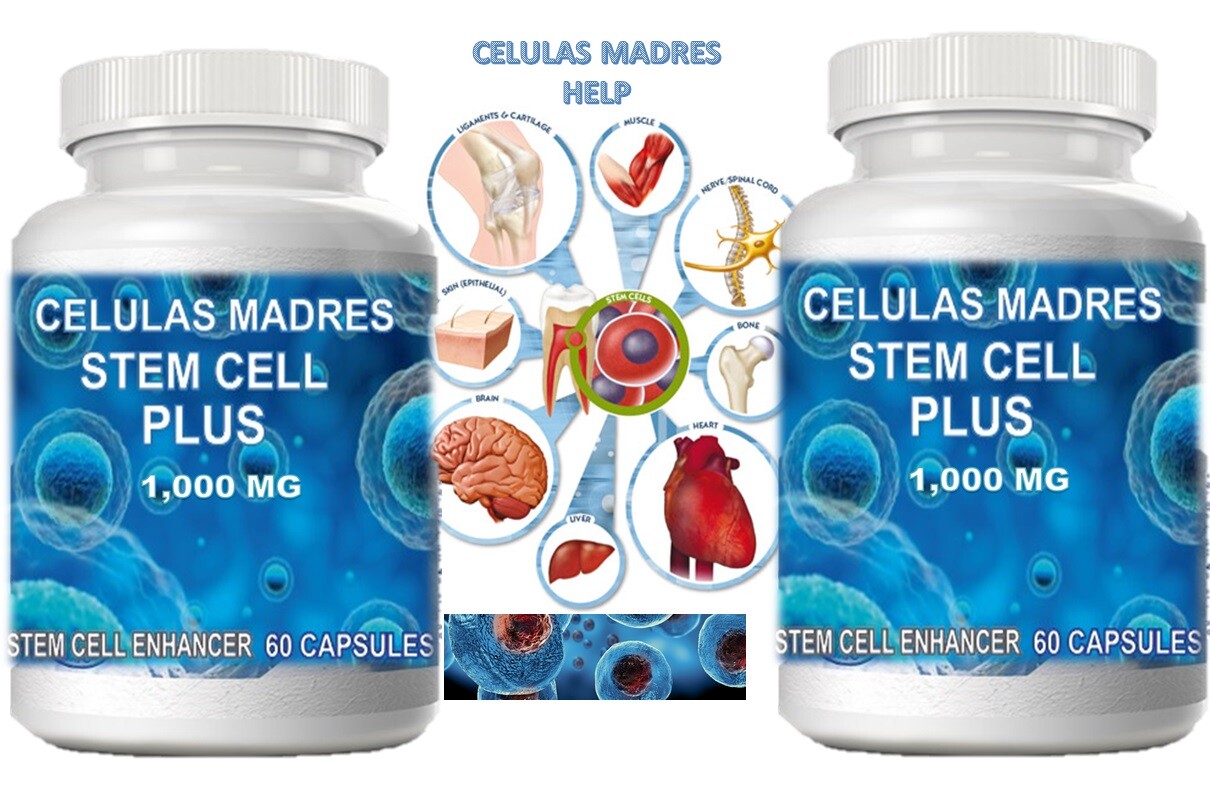 MADRE CELL- 1000 MG- STEM CELL 120 CAPSULES VITAL PLUS CELULAS MADRES