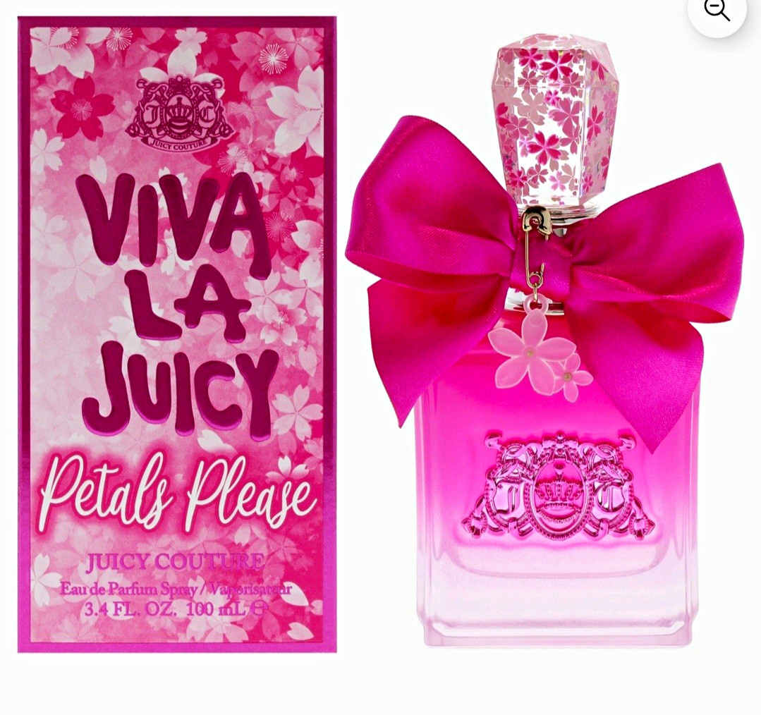 Juicy Couture Viva La Juicy Petals Please Eau de Parfum Spray, 3.4 fl oz