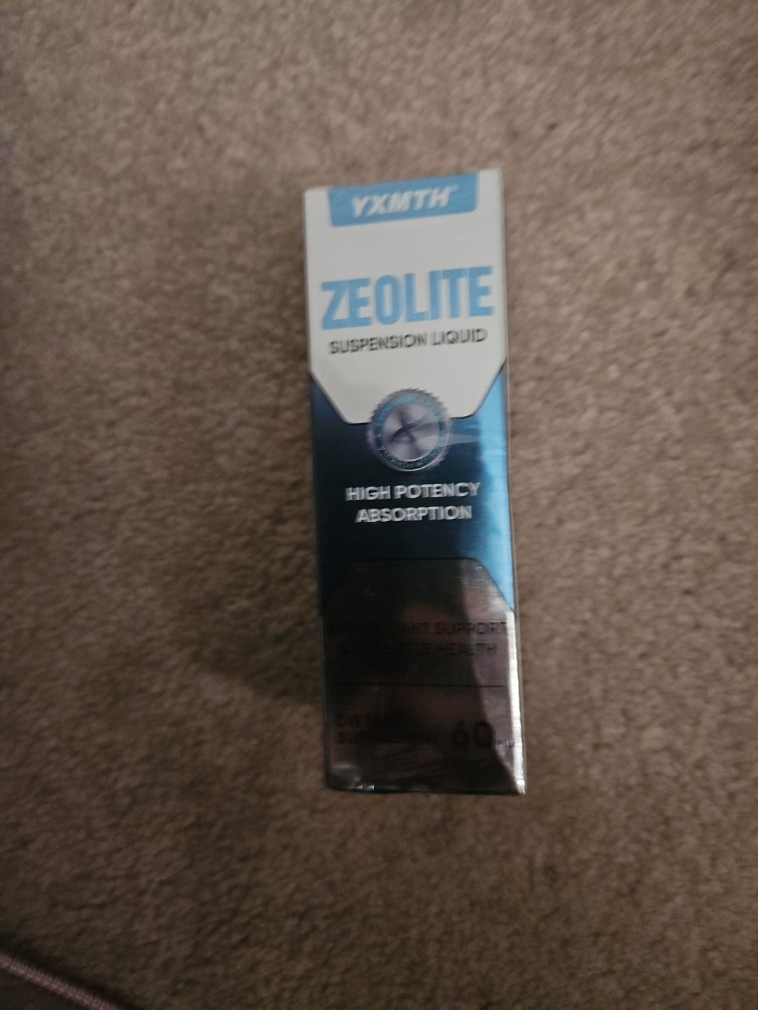 Zeolite Suspension Liquid High Potency Absorption Antioxidant Support Digestive
