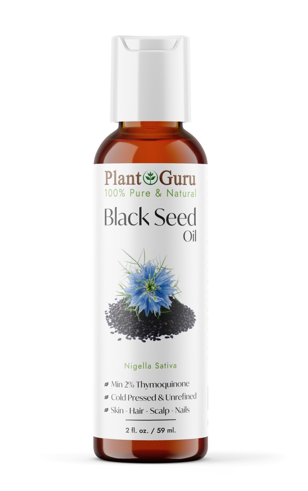 Black Cumin Seed Oil Cold Pressed 100% Pure Virgin Nigella Sativa Bulk