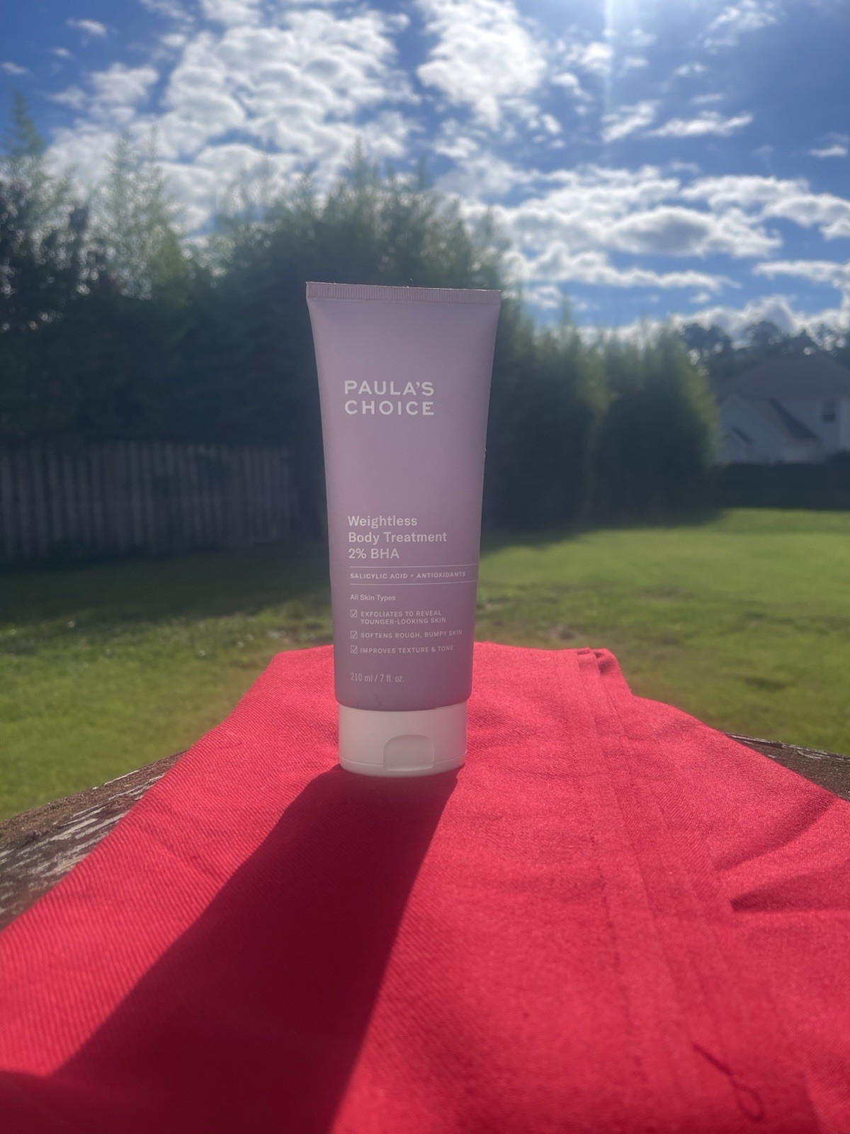 Paula’s Choice Weightless Body Treatment 2% BHA Salicylic Acid 7 fl oz