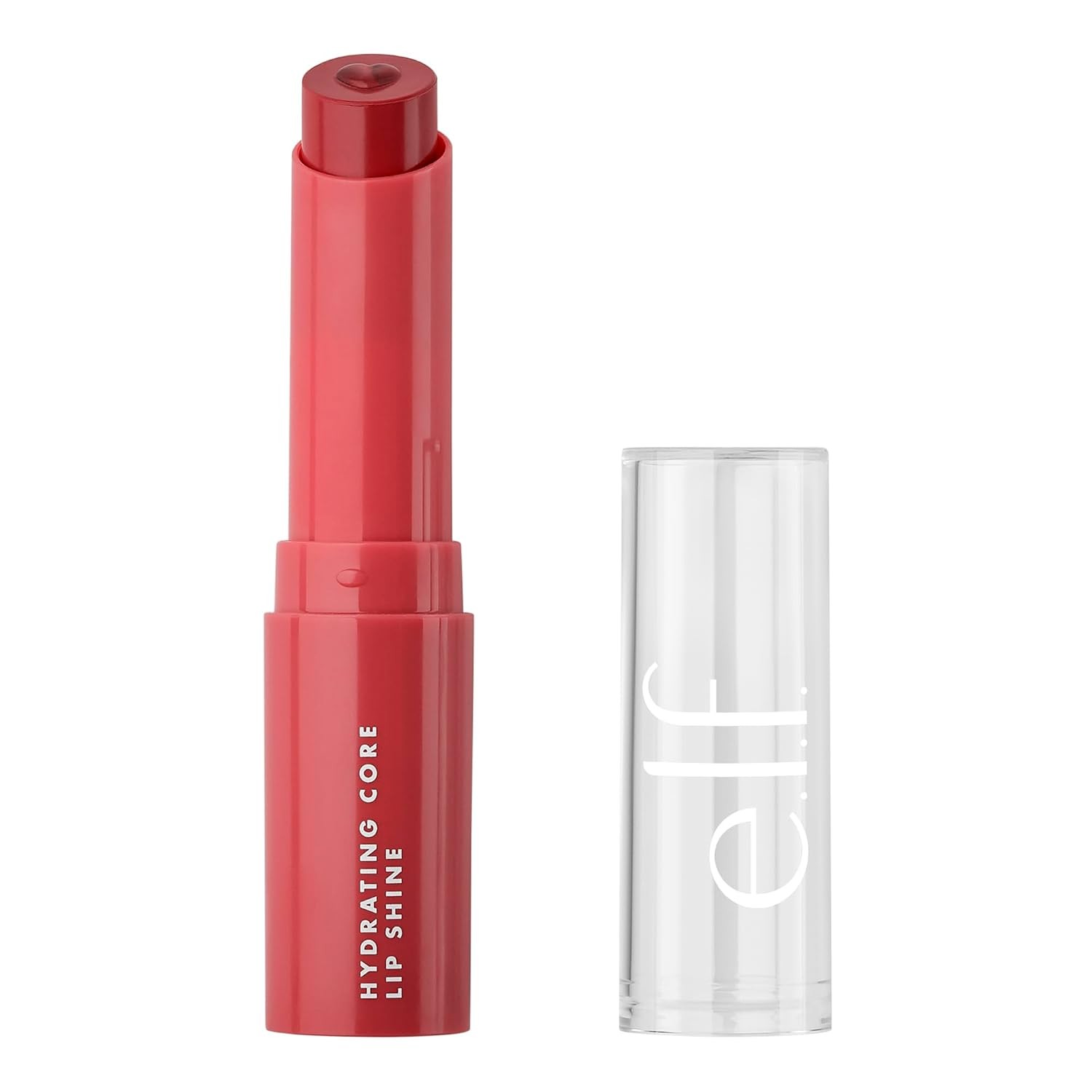 e.l.f. Hydrating Core Lip Shine Tinted Lip Balm Shea Butter Joyful Pink Rose