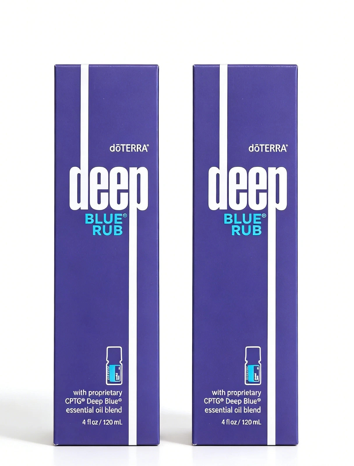 2 Pack DoTerra Deep Blue Rub Topical Cream New Sealed 4oz -US Stock