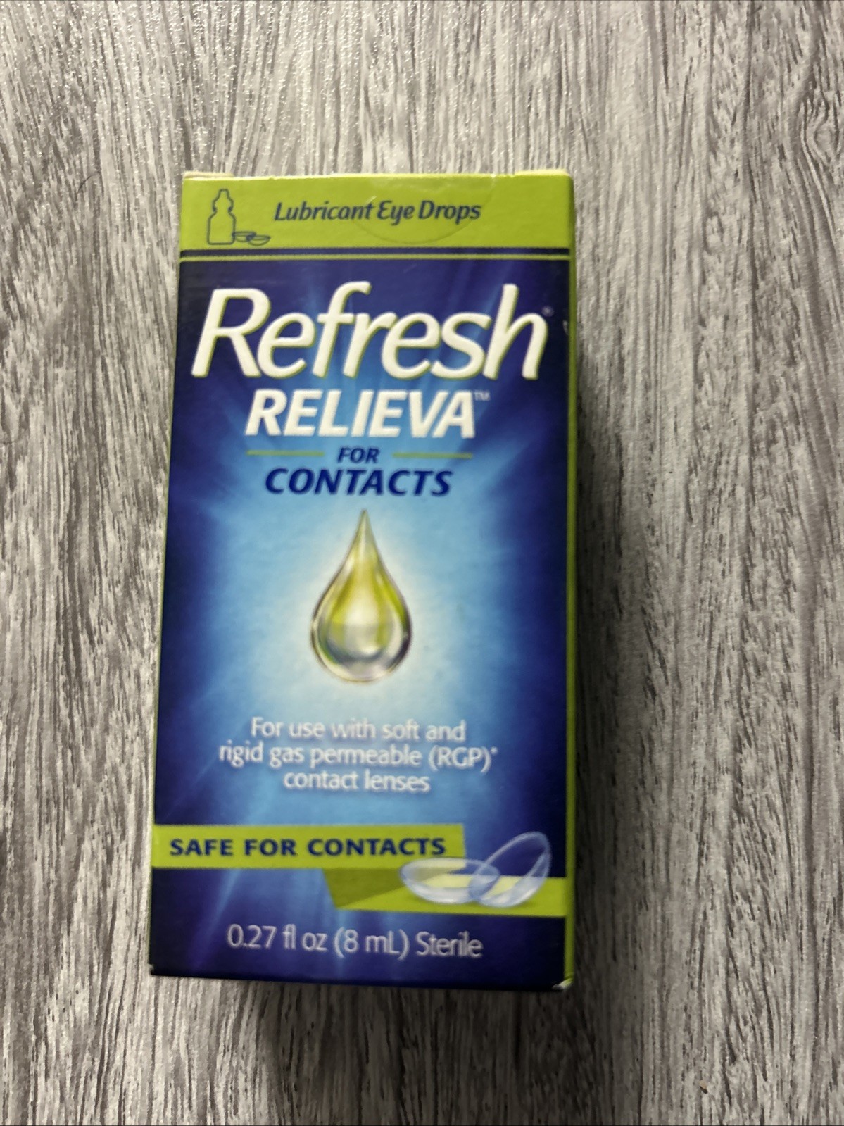 REFRESH Relieva for Contact Lubricant Eye Drops – 8 ml