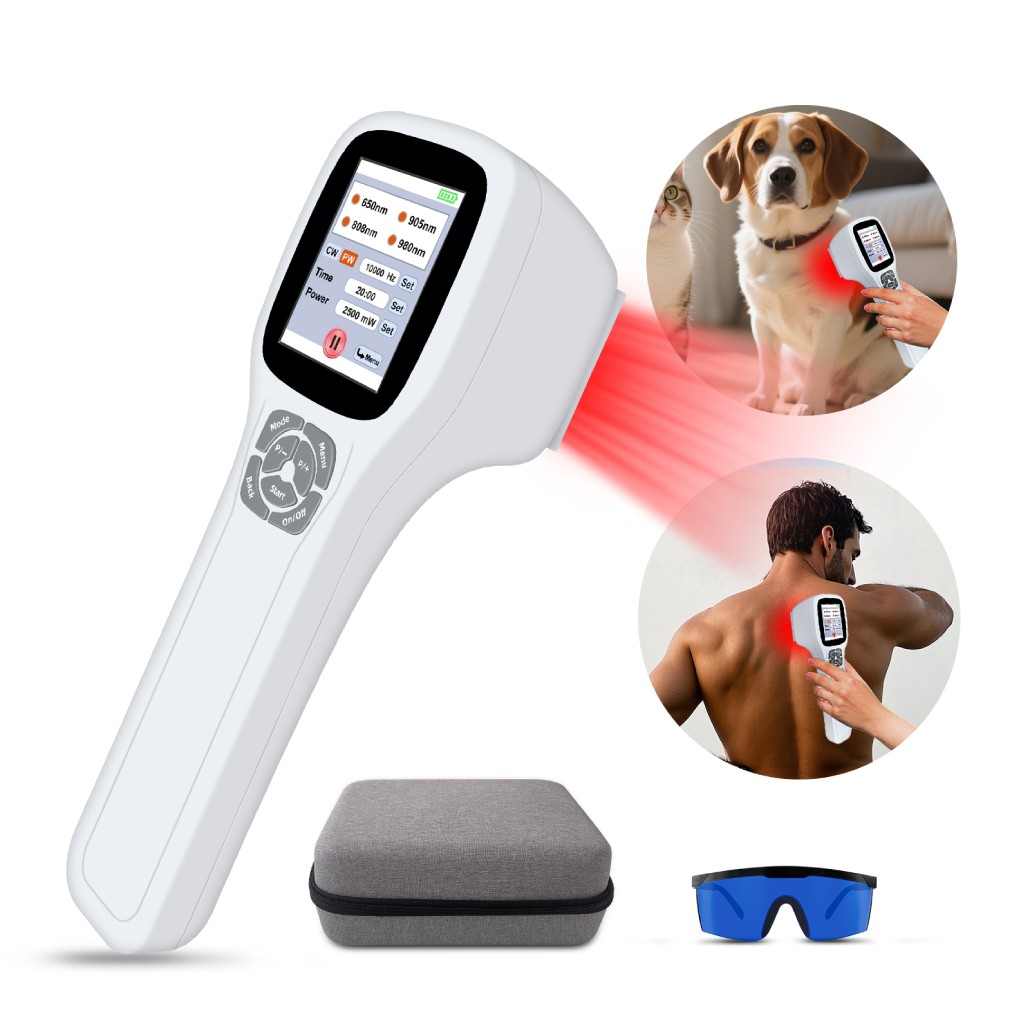 Red Infrared Laser Therapy Device 650 808 905 980nm for Muscle Joint Pain Relief