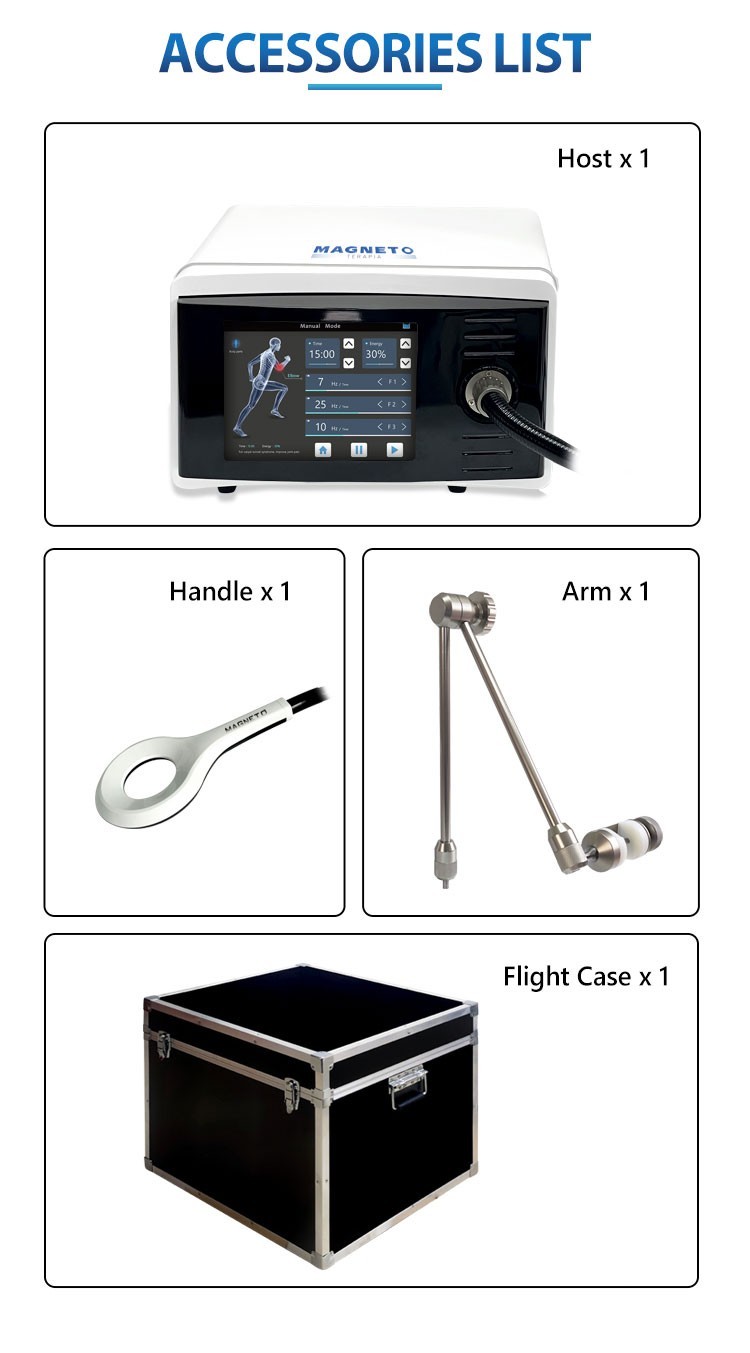 EMTT Physiotherapy Physio Magneto Machine for Pain Relief Sports Injury Recovery