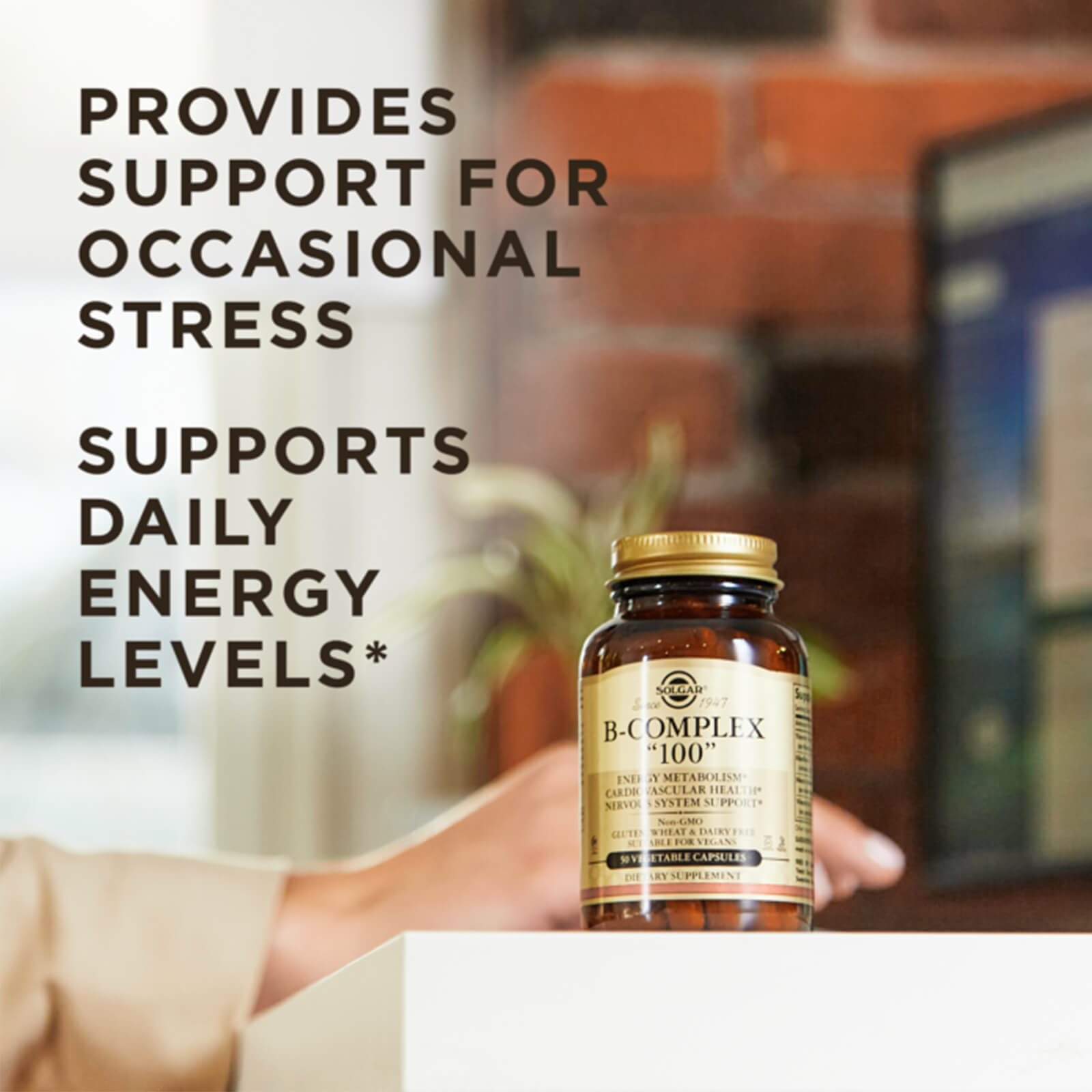 Solgar B-Complex “100” 100 Vegetable Capsules