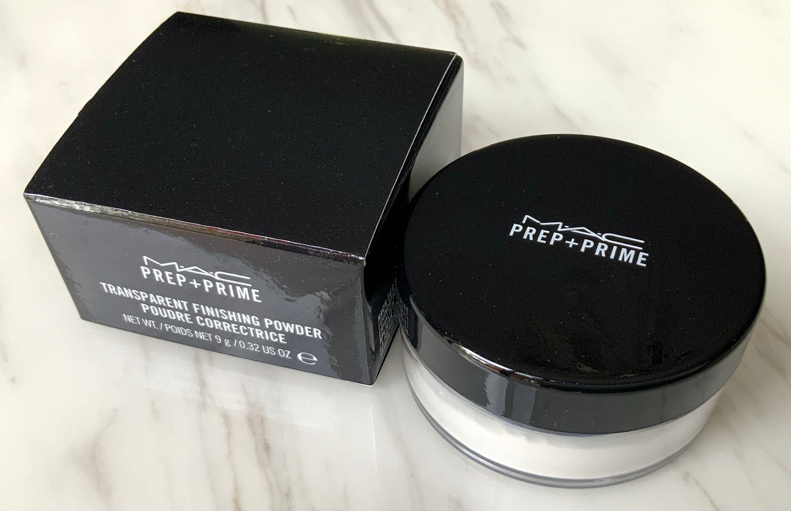 MAC Prep + Prime Transparent Finishing LOOSE Powder – 0.32oz/9g – Full Size NIB