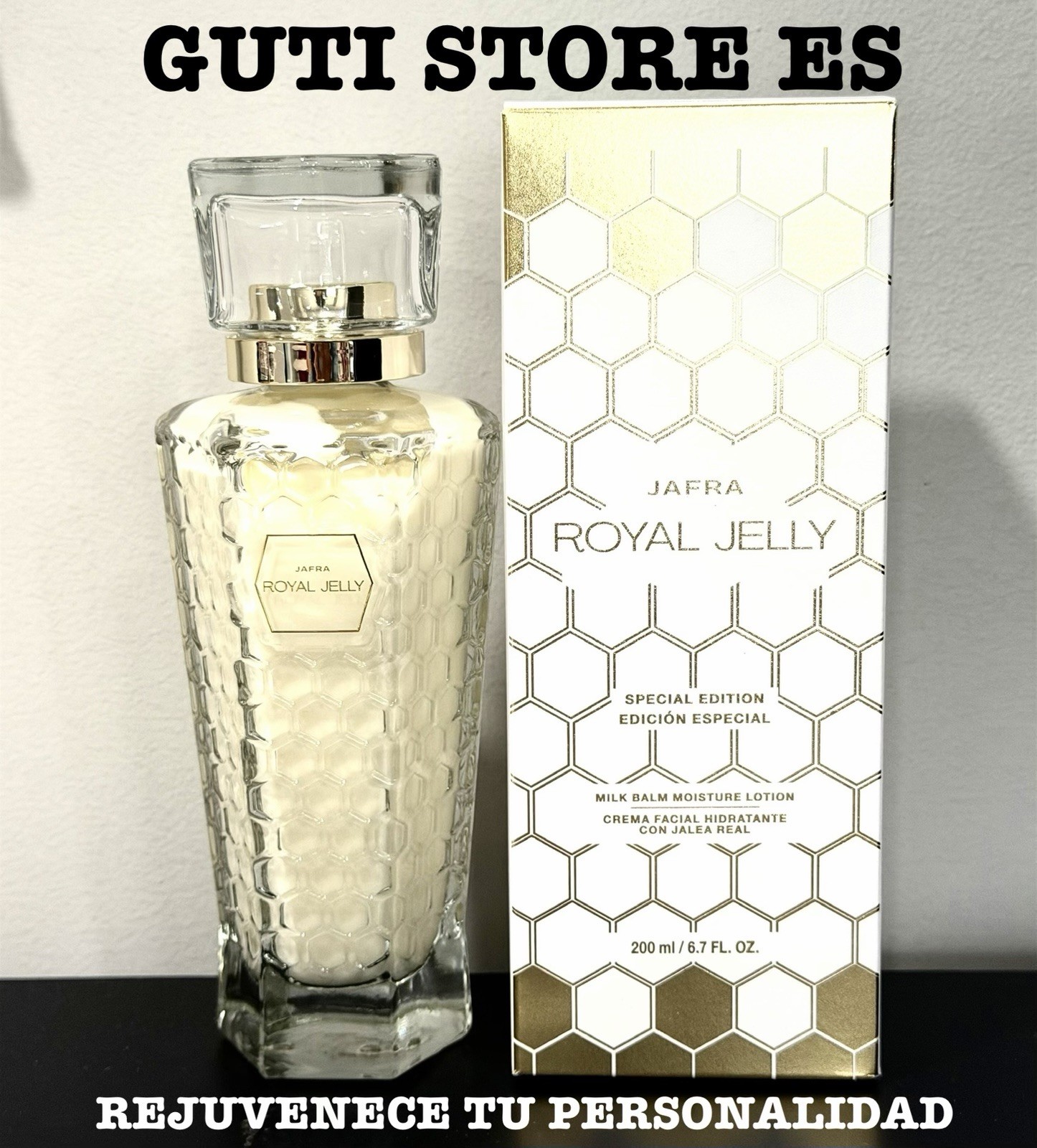 JAFRA ROYAL JELLY 200ML/6.7 FL.OZ CREMA FACIAL REJUVENECEDORA NUEVA EN CAJA
