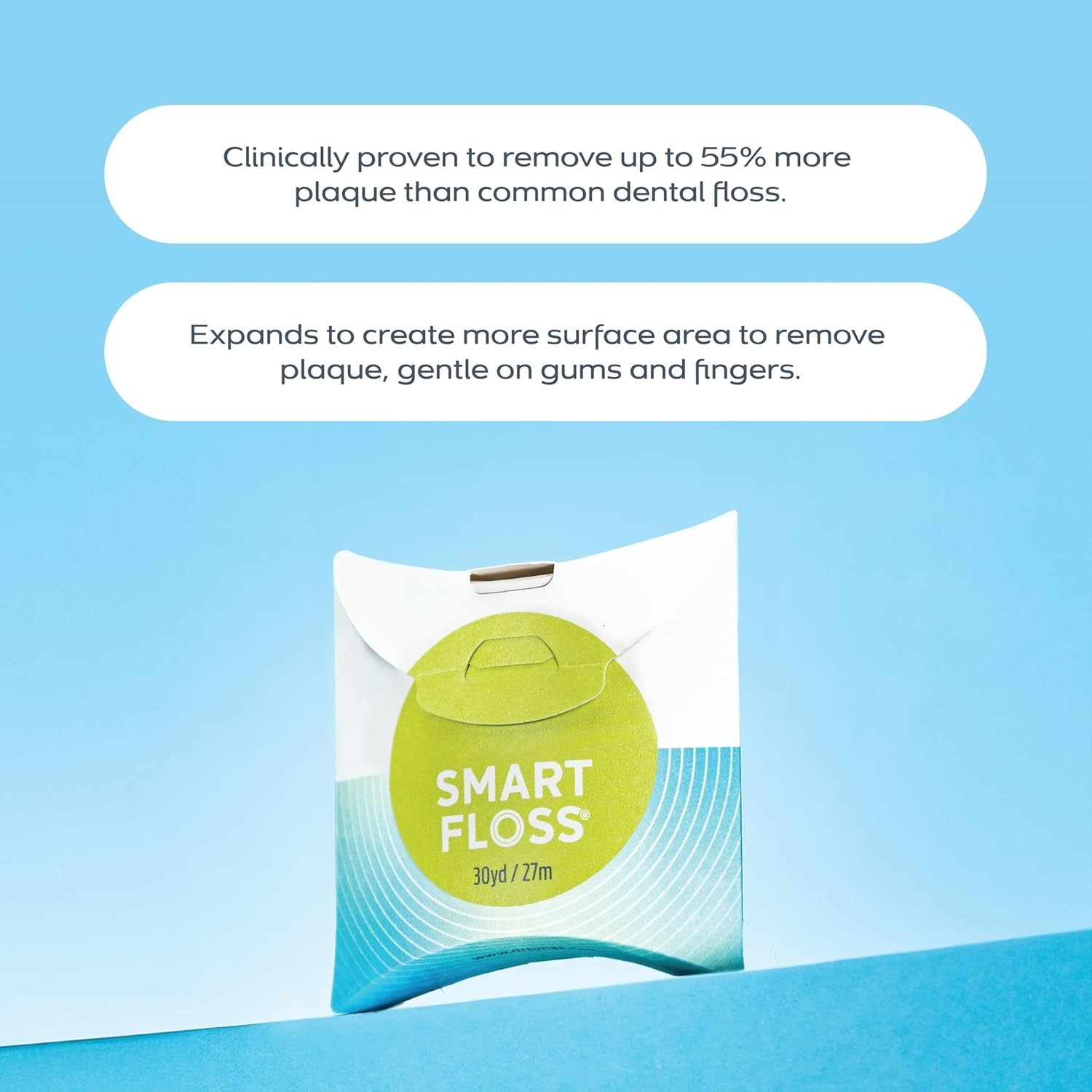Dental Floss Natural Cardamom 12 Pack BPA PTFE Free Expand & Stretch