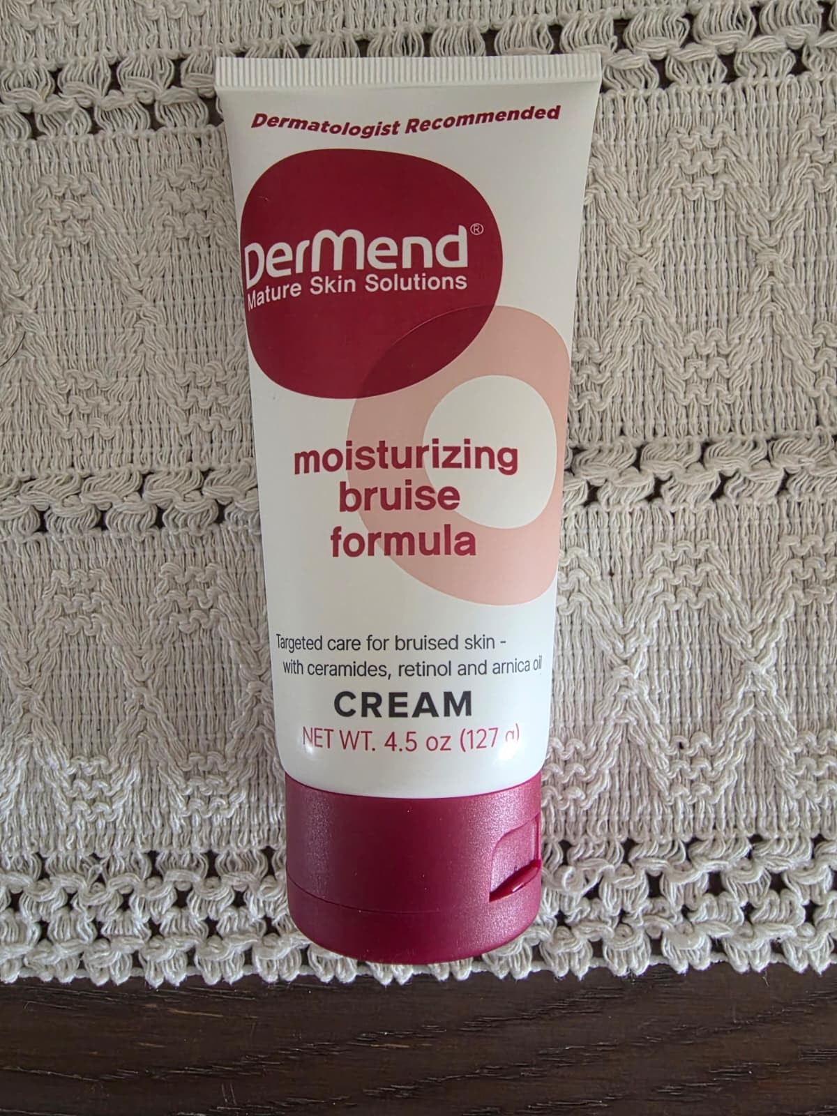 dermend moisturizing bruise formula cream 4.5 oz Exp 5/28