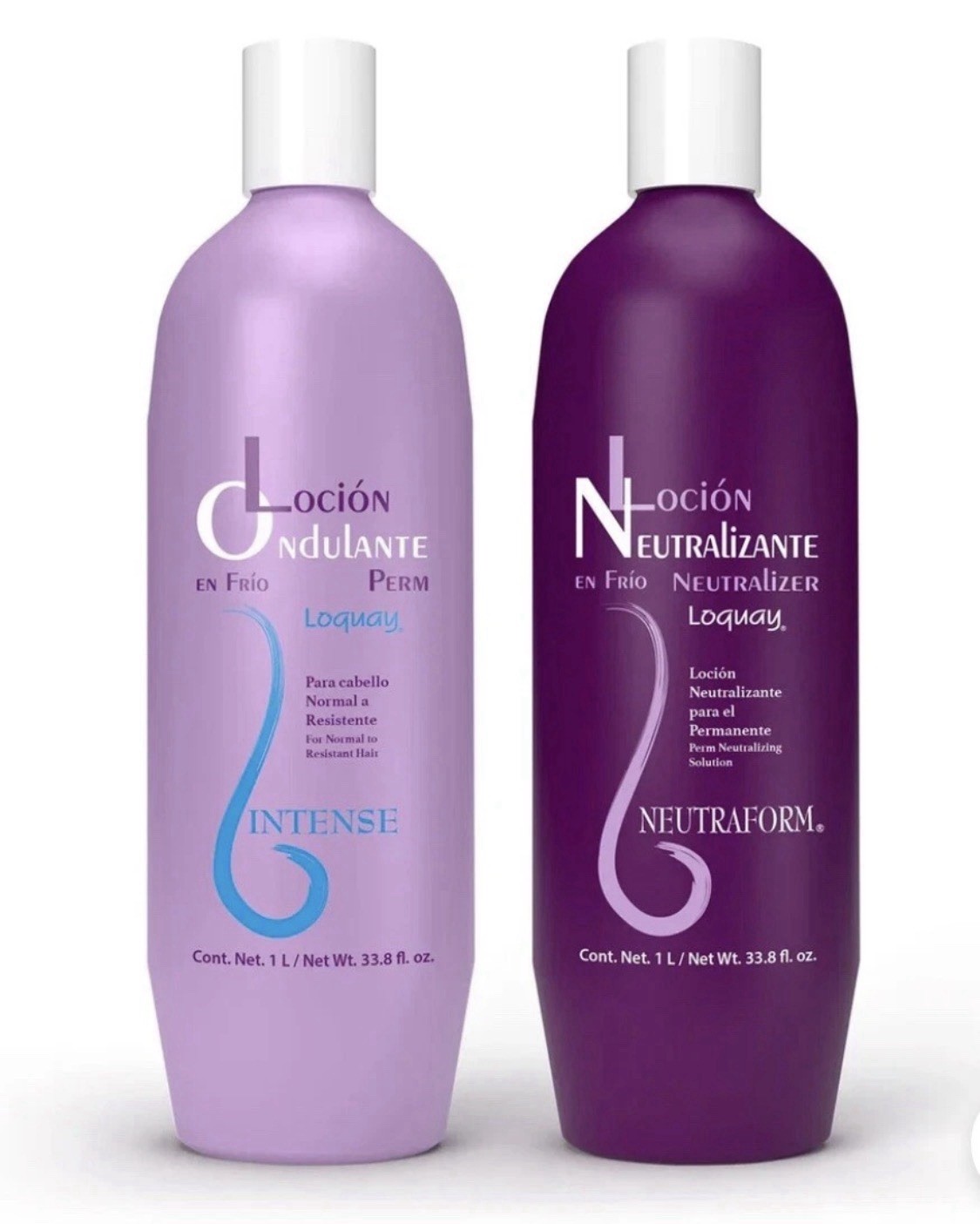 liquido ondulante profesional loquay de 1 litro para cabello Normal a resistente