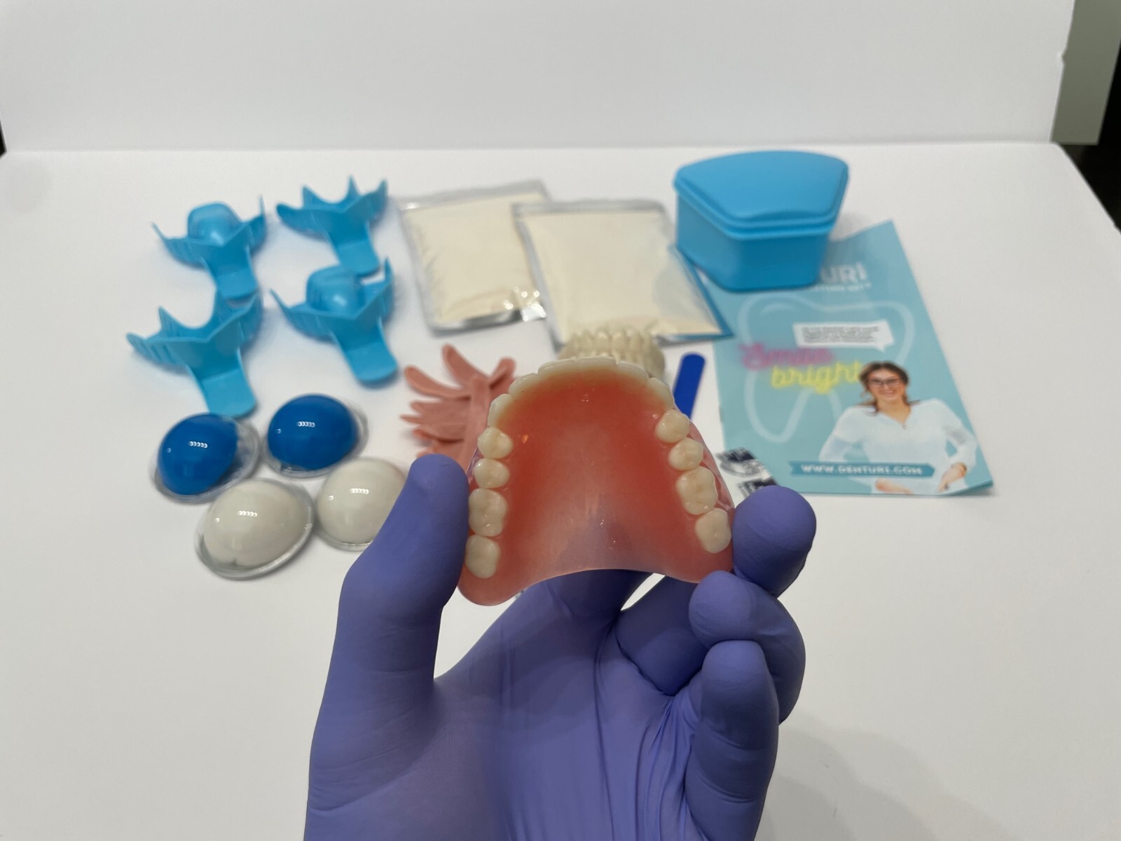 DIY FULL DENTURES for beginners (ONE SIZE FITS ALL) * FULL /PARTIAL*