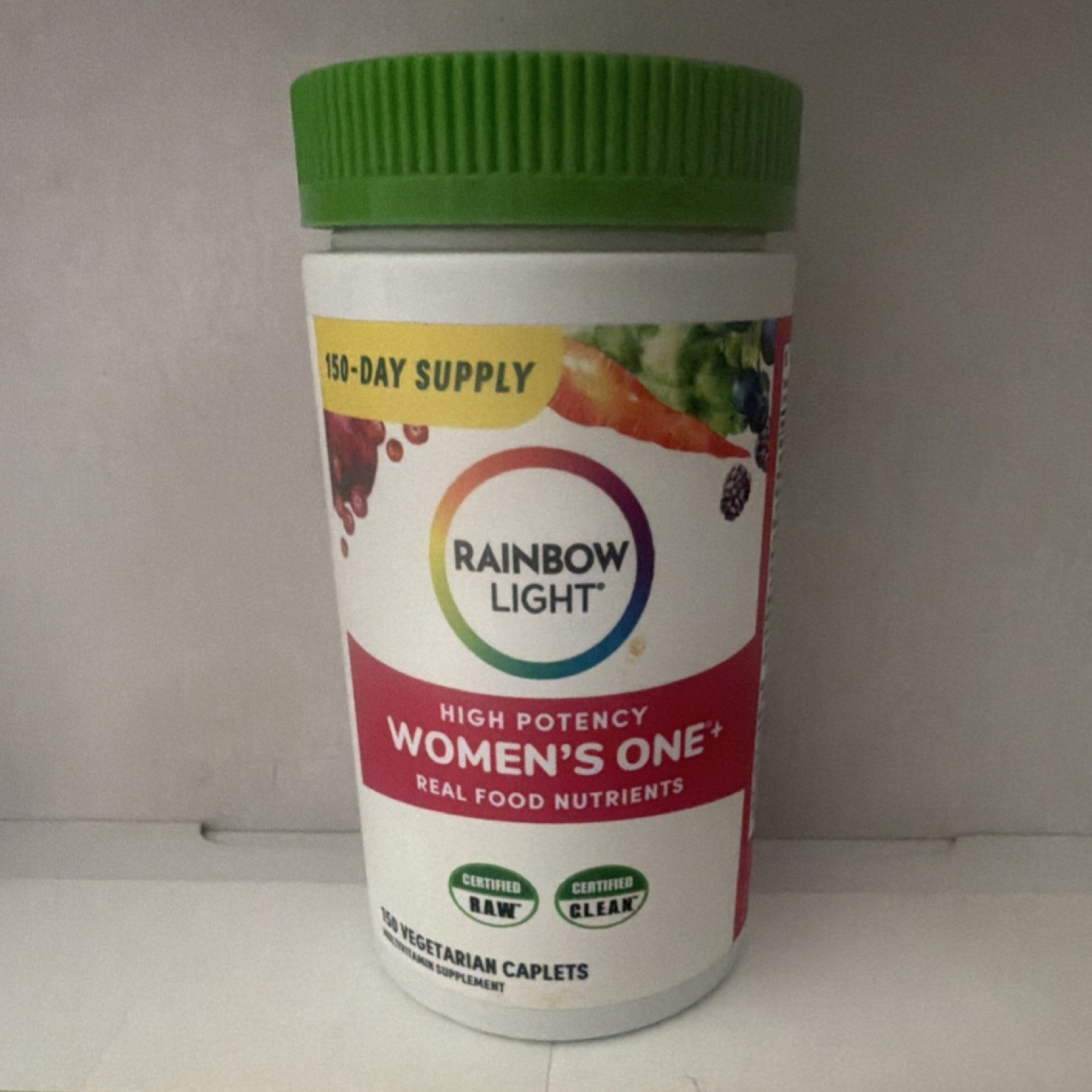 Rainbow Light High Potency Women’s One Multivitamin Vegetarian Caplets 150