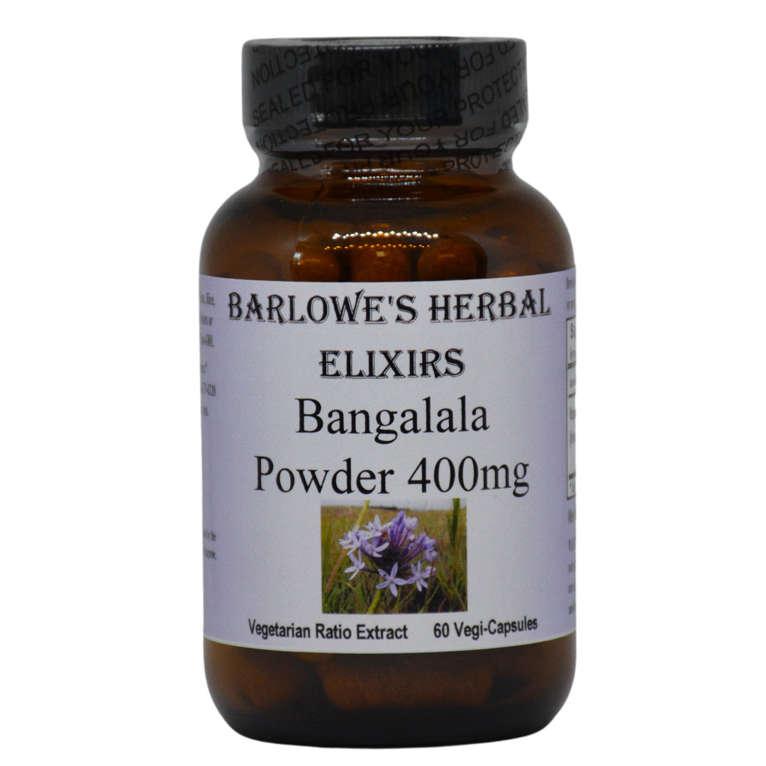 BANGALALA POWDER | 400mg | 60 Veggie Capsules | Stearate Free | Glass Bottles