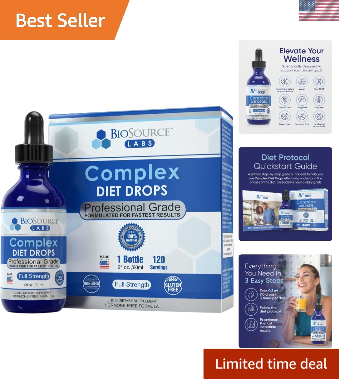 Complex Diet Drops – Natural Weight Management Solution