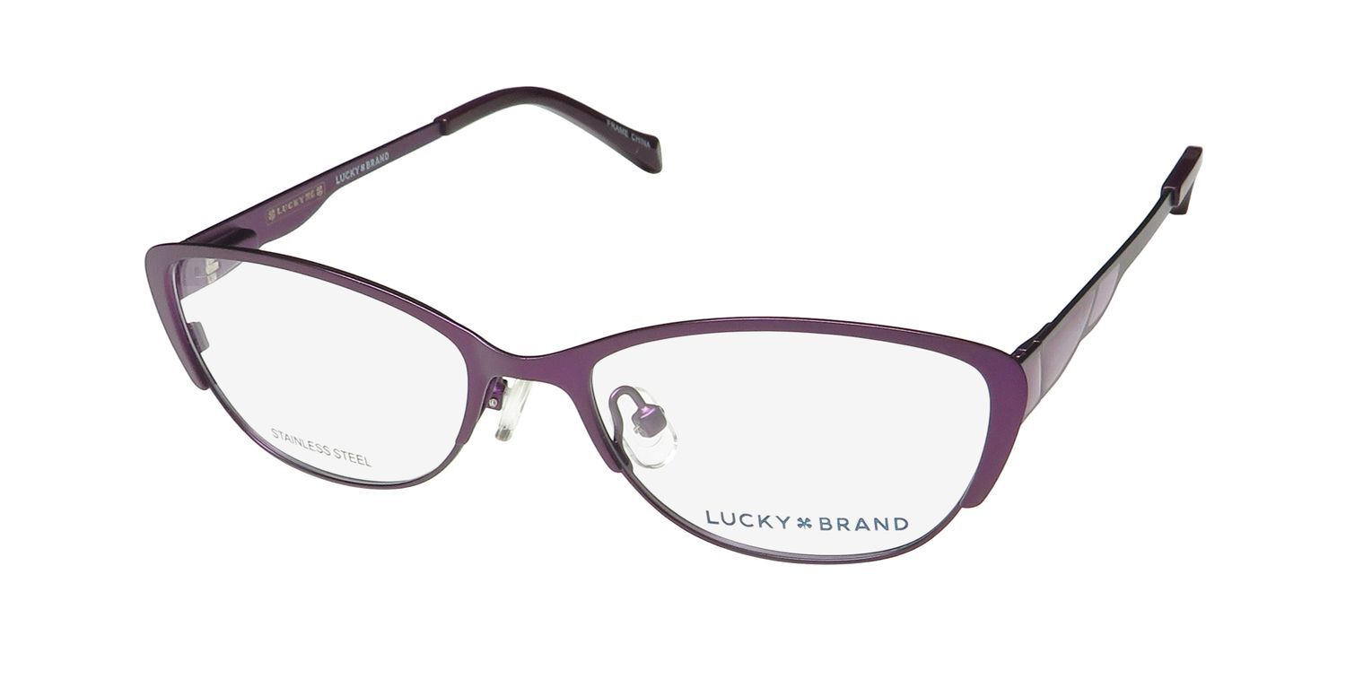 LUCKY BRAND D704 CHILDREN GIRLS CAT EYE EYEGLASS FRAME/EYEWEAR COMPACT STYLE HIP