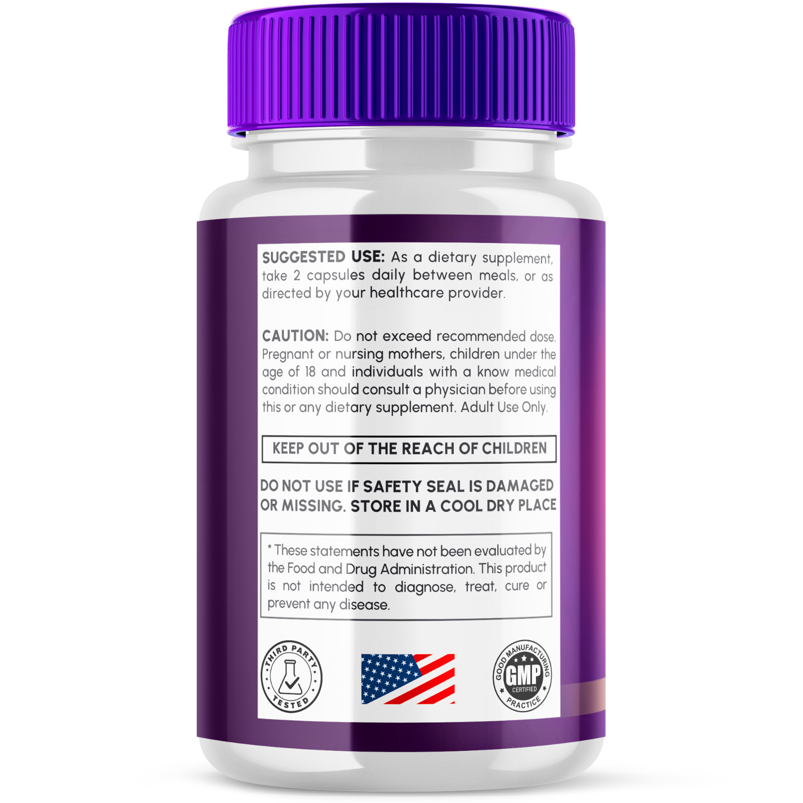 Presgera Advanced Nerve Support Formula Maximum Strength Vitamin 120 Capsules