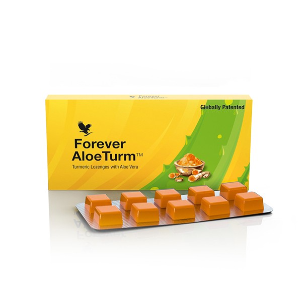 Forever Aloe Turm | Aloe Vera Turmeric Herbal Wellness Health Support Supplement