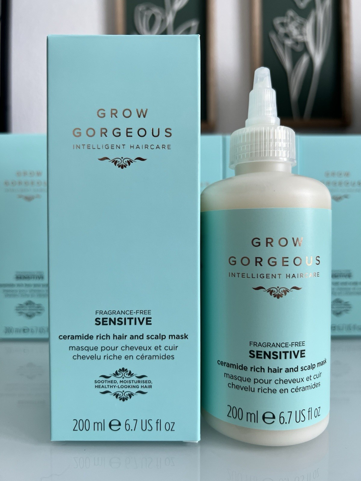 Grow Gorgeous Sensitive Fragrance-Free Hair & Scalp Mask 6.7 fl oz